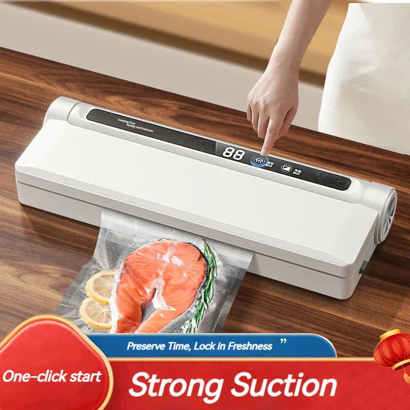 Automatic Vacuum Sealer Machine Strong Suction Food Saver No-Bag Selection Needed - Image 3