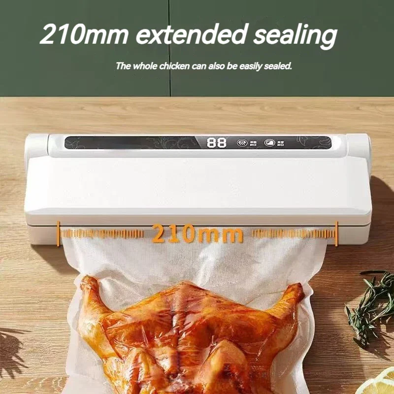 Automatic Vacuum Sealer Machine Strong Suction Food Saver No-Bag Selection Needed - Image 4