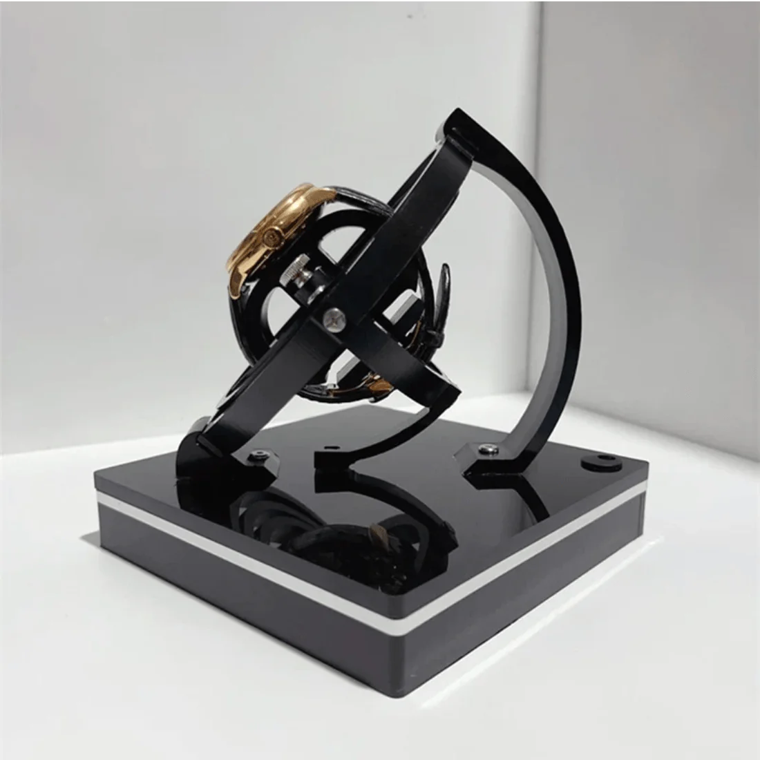 Automatic Watch Winder Box Silent Motor Watch Winder Display Case for Watches - Image 2