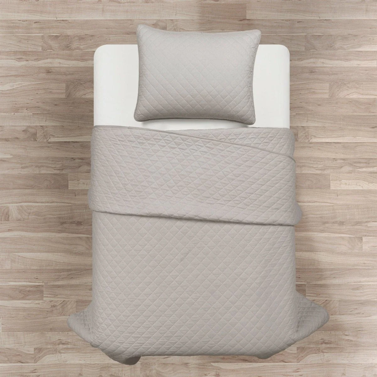 Ava Diamond Oversized Cotton Quilt Set - Image 19