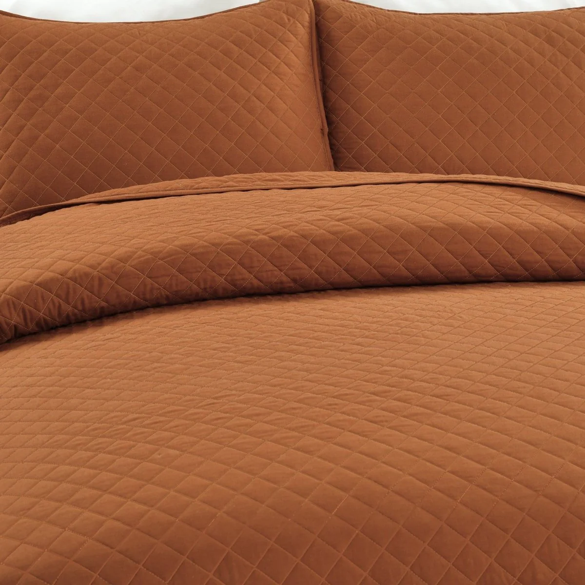 Ava Diamond Oversized Cotton Quilt Set - Image 38