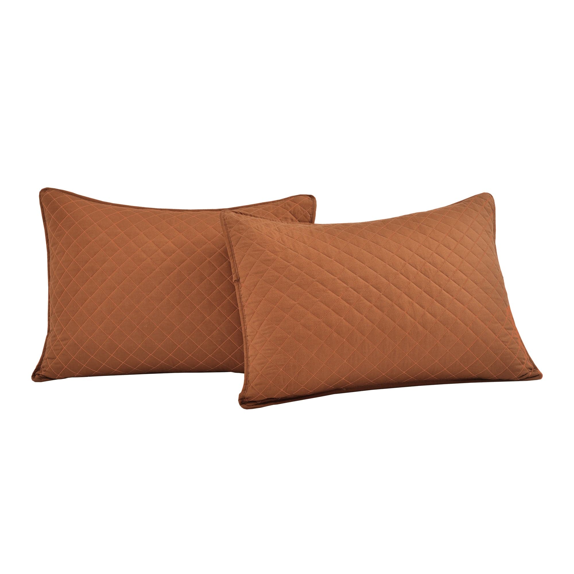 Ava Diamond Oversized Cotton Quilt Set - Image 47