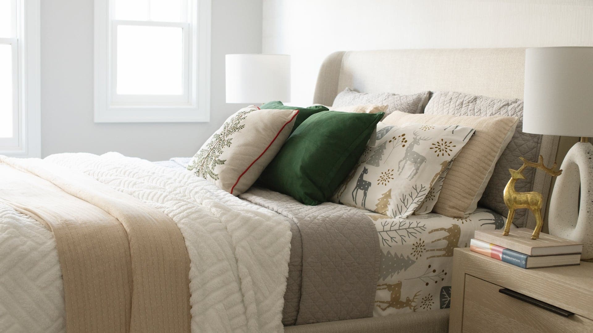 Ava Diamond Oversized Cotton Quilt Set - Image 67
