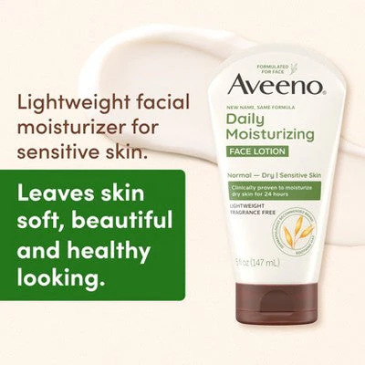 Aveeno Daily Moisturizing Prebiotic Oat Face Cream for Dry Skin 5fl oz - Imperfect Container - Image 5
