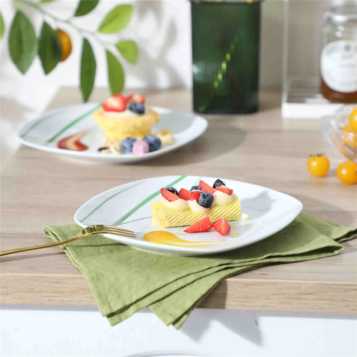 Aviva 24 Piece Dinnerware Set - Image 3