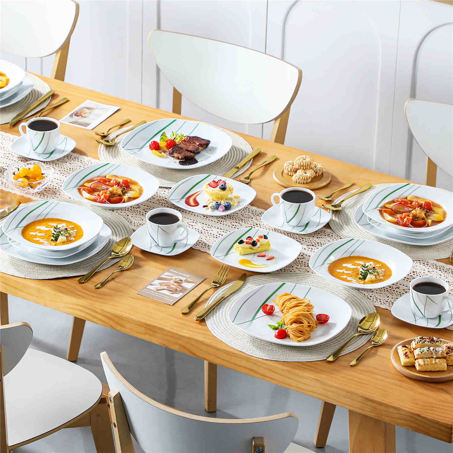 Aviva 30 Piece Dinnerware Set - Image 6