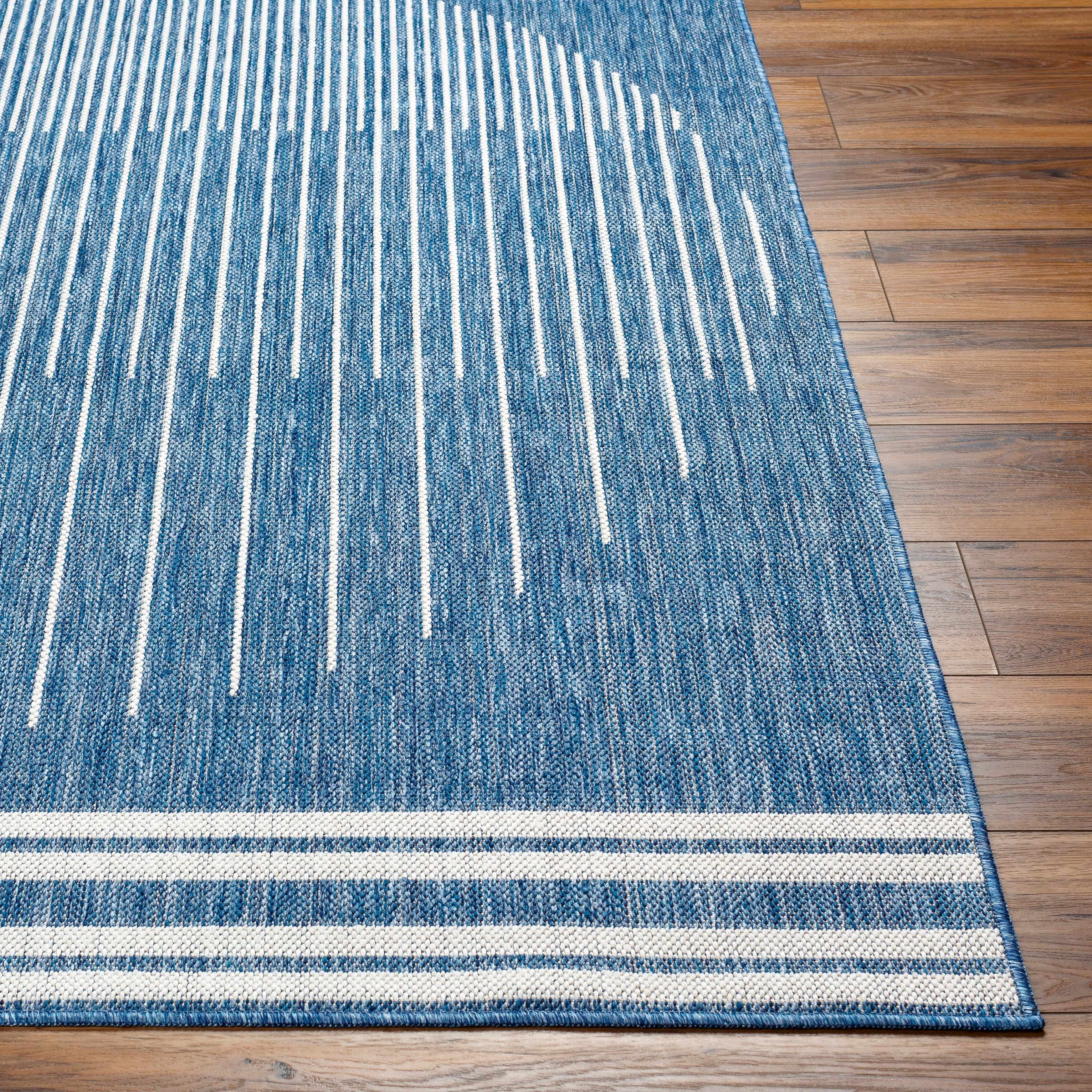 Aviya Blue Area Rug - Clearance - Image 3