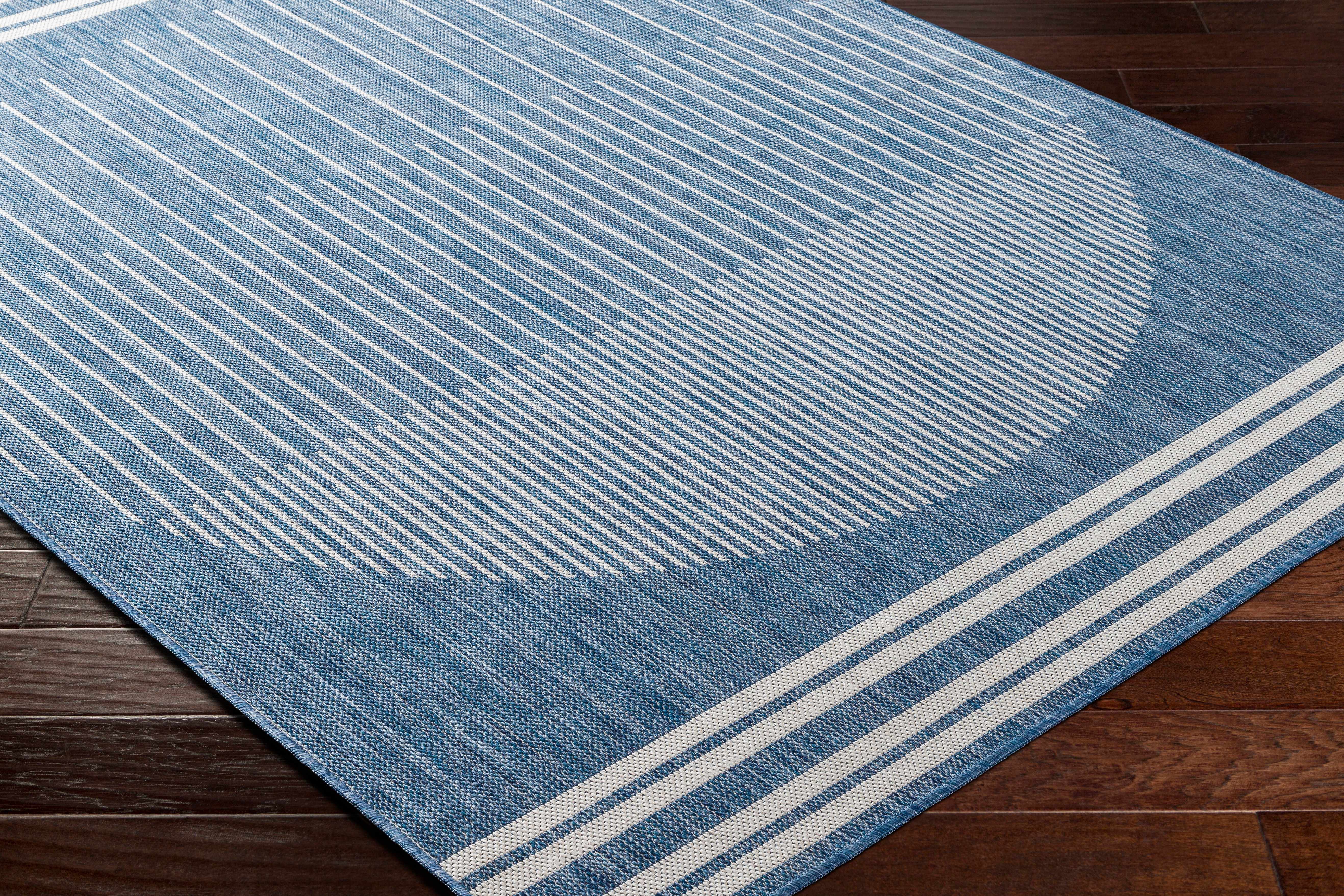 Aviya Blue Area Rug - Clearance - Image 4
