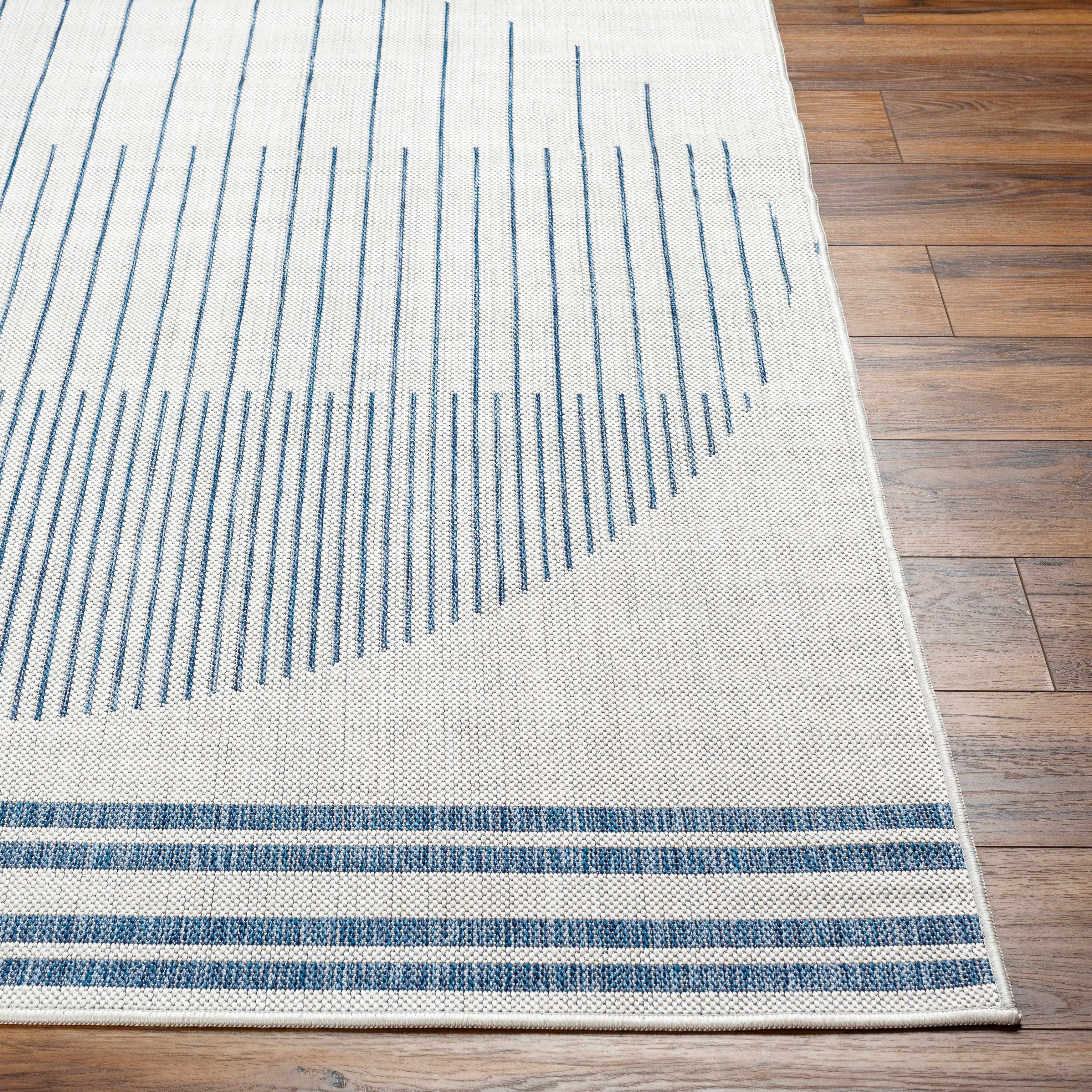 Aviya Blue & Gray Area Rug - Clearance - Image 3