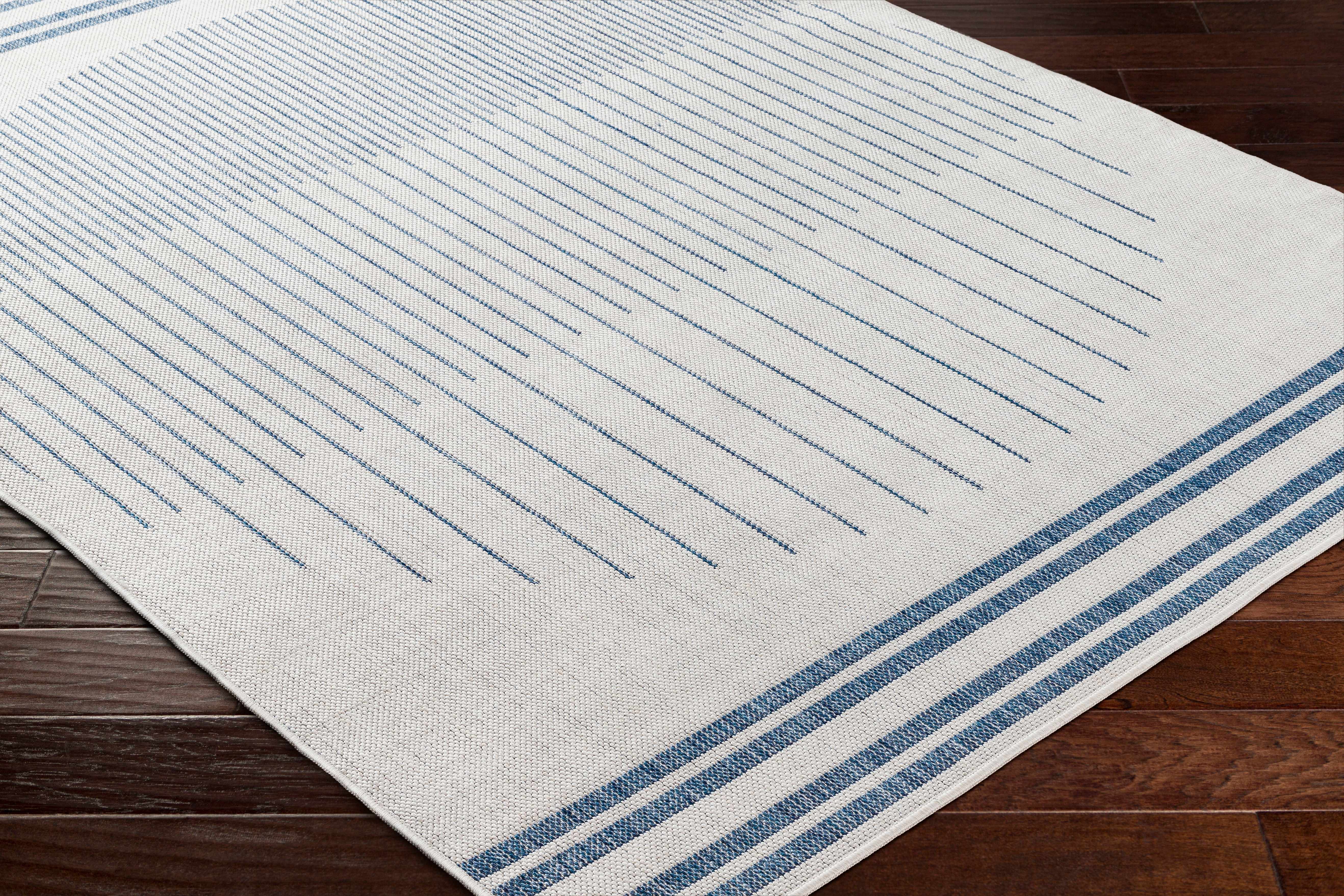 Aviya Blue & Gray Area Rug - Clearance - Image 4