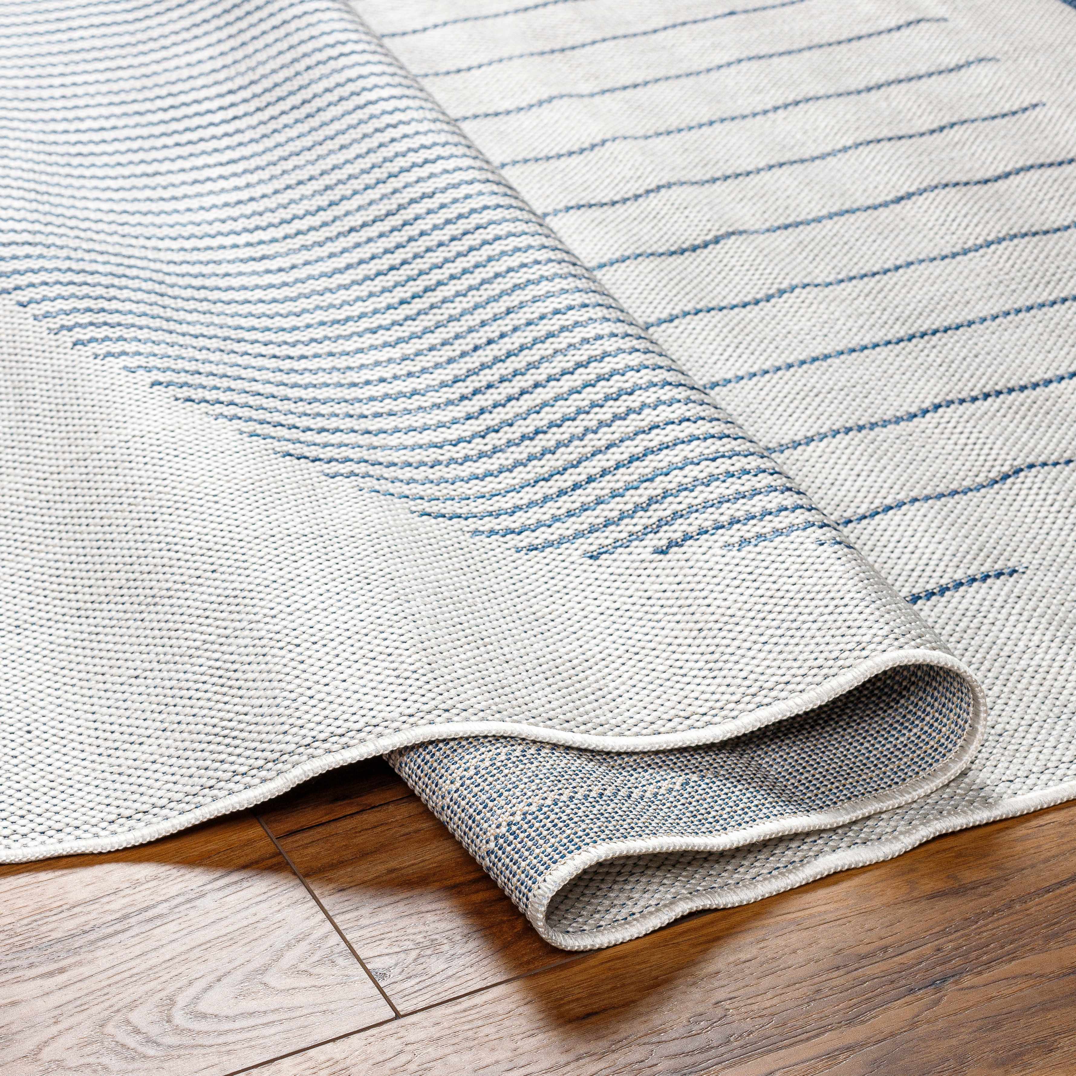 Aviya Blue & Gray Area Rug - Clearance - Image 5
