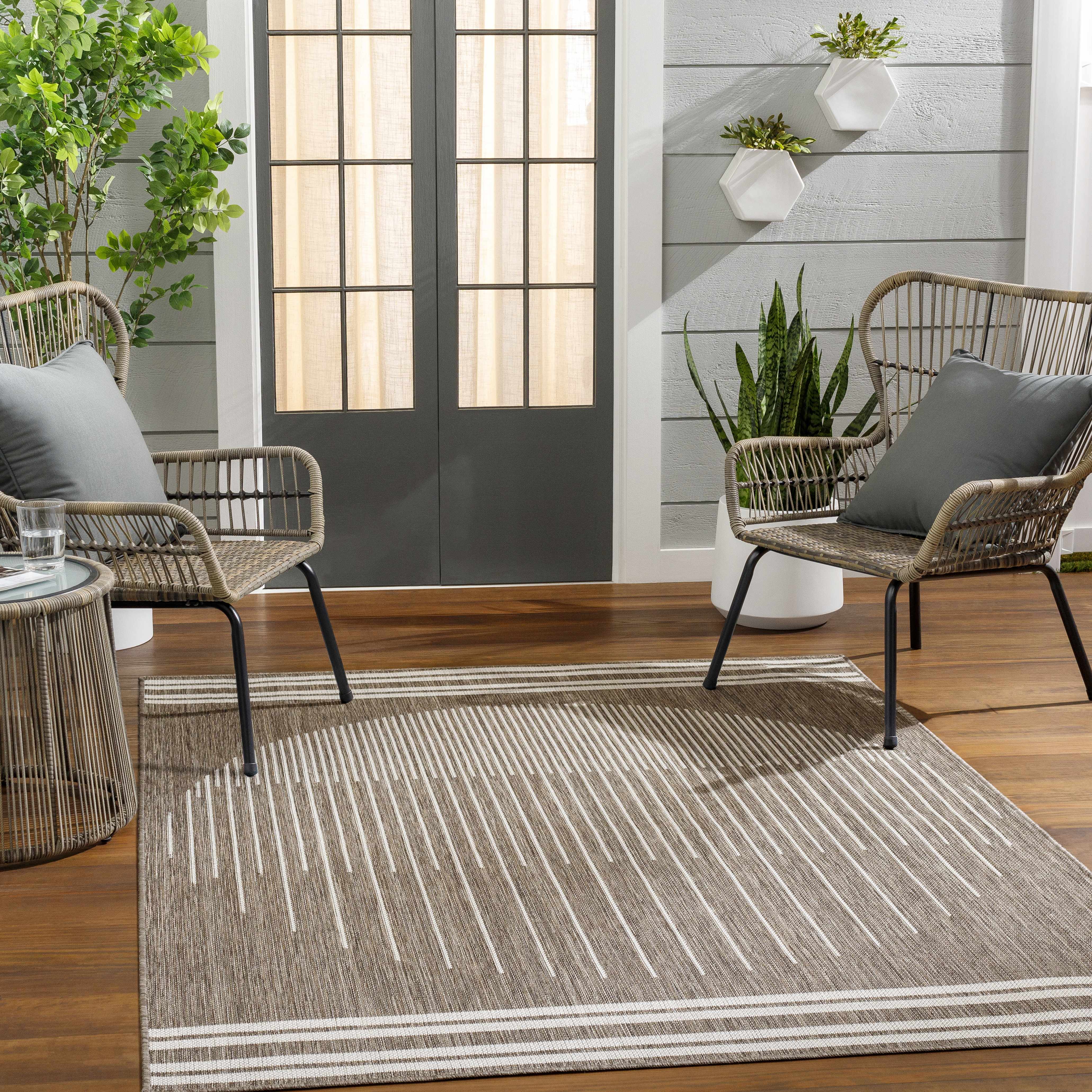 Aviya Brown Area Rug - Clearance - Image 2