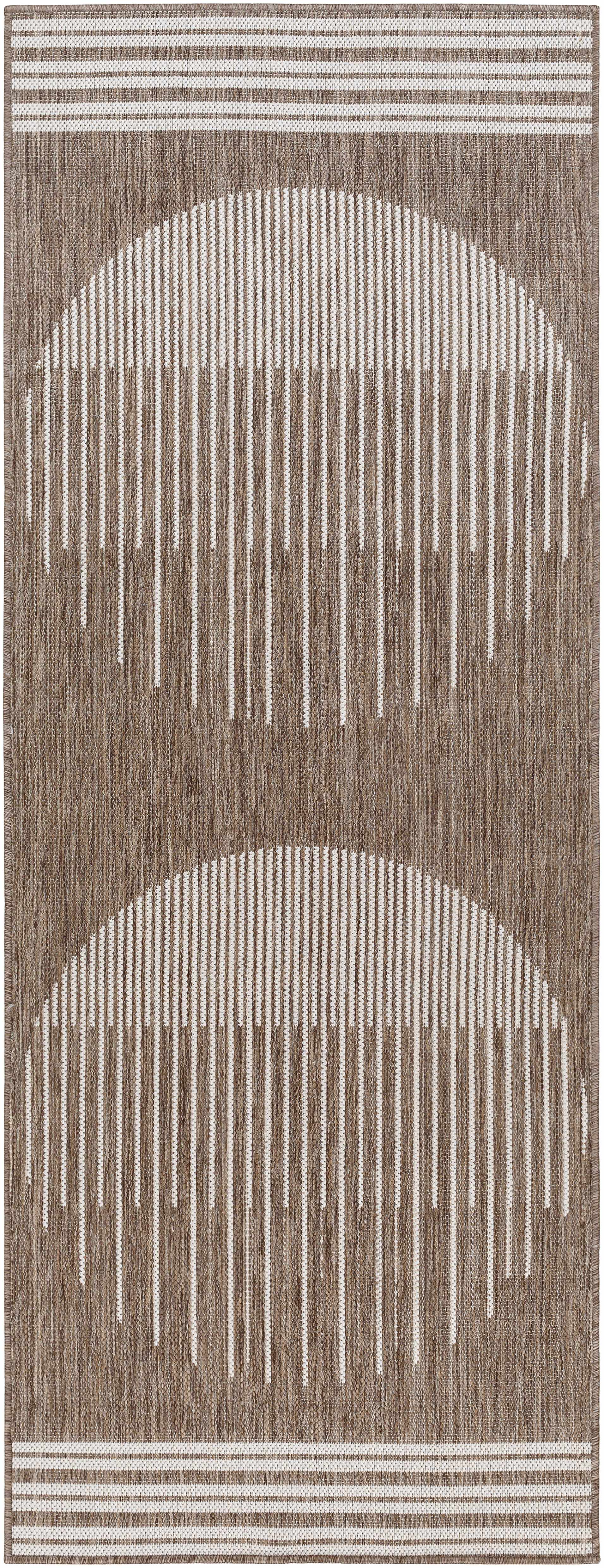 Aviya Brown Area Rug - Clearance - Image 4