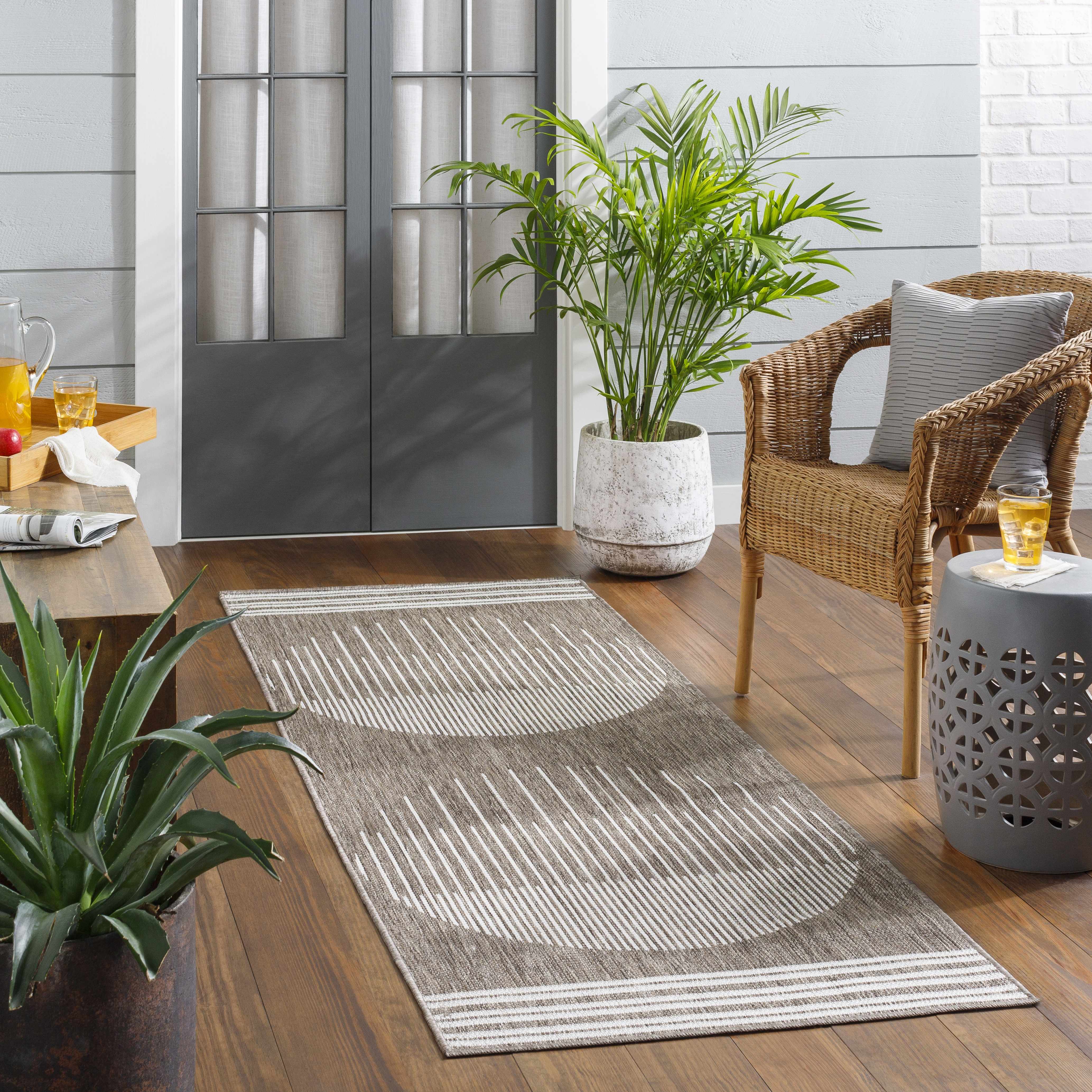 Aviya Brown Area Rug - Clearance - Image 9