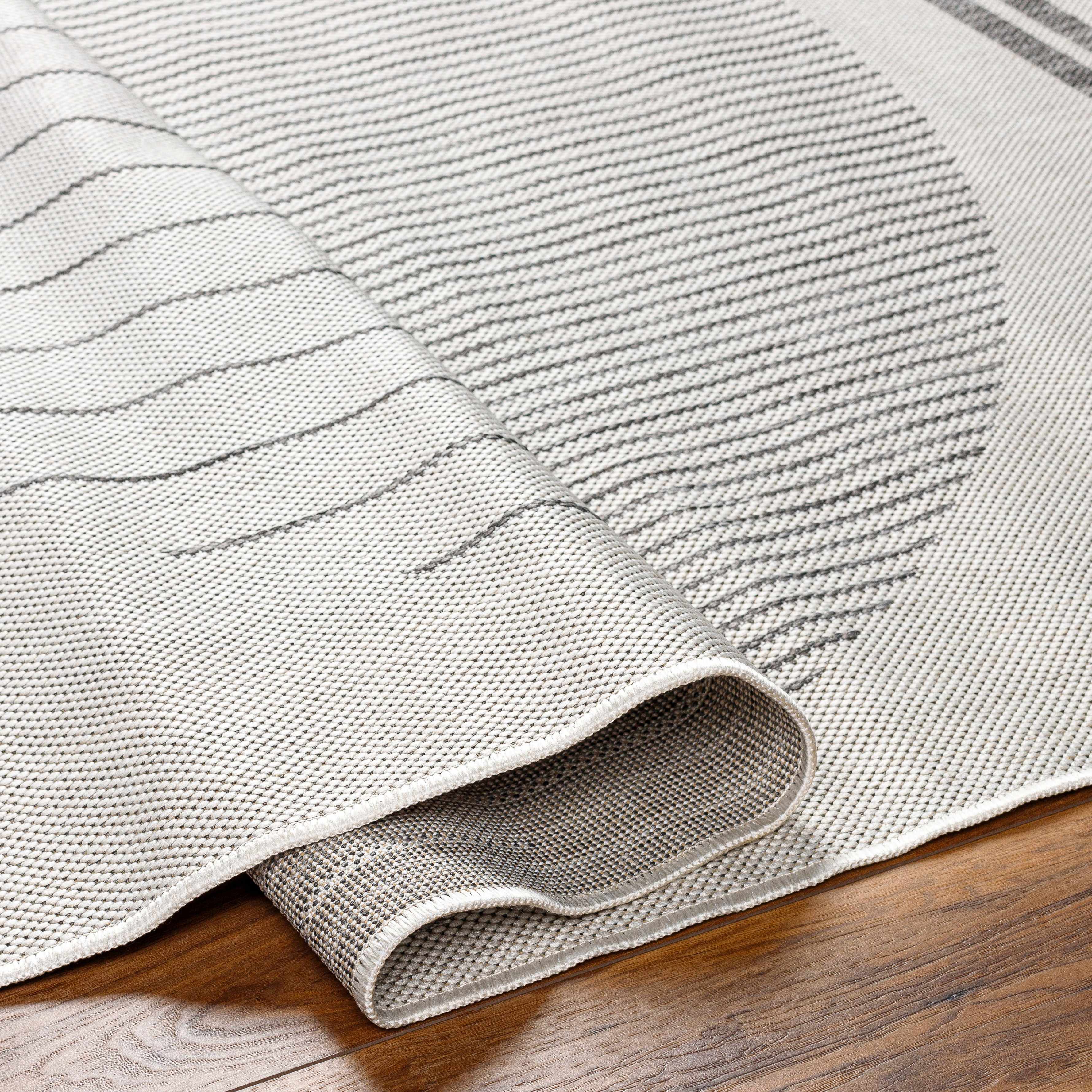 Aviya Light Gray Area Rug - Clearance - Image 6
