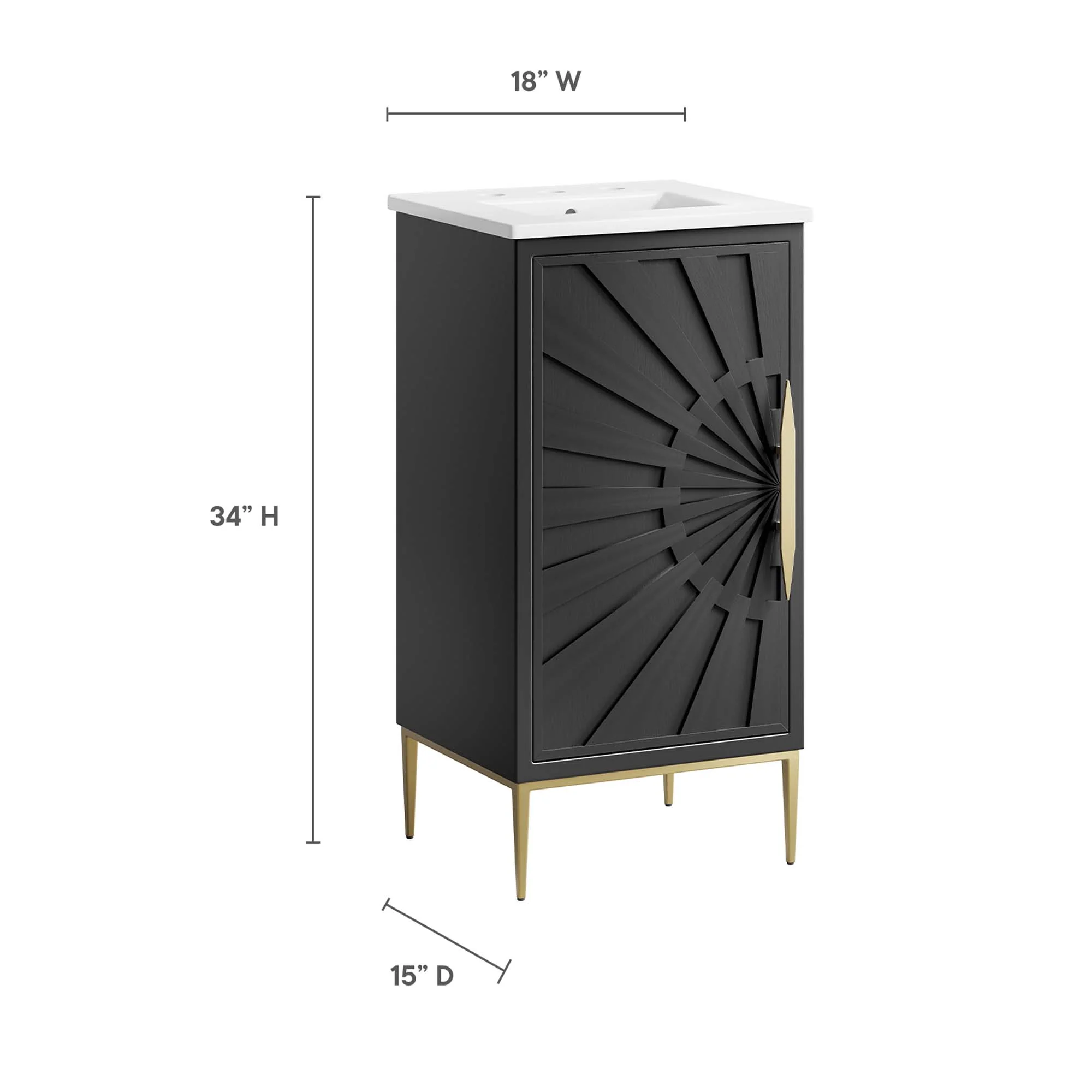 Awaken 18" Bathroom Vanity by Modway - Image 3