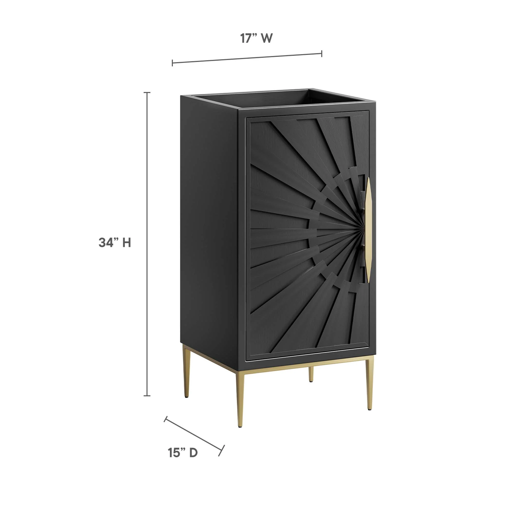 Awaken 18" Bathroom Vanity Cabinet by Modway - Image 3