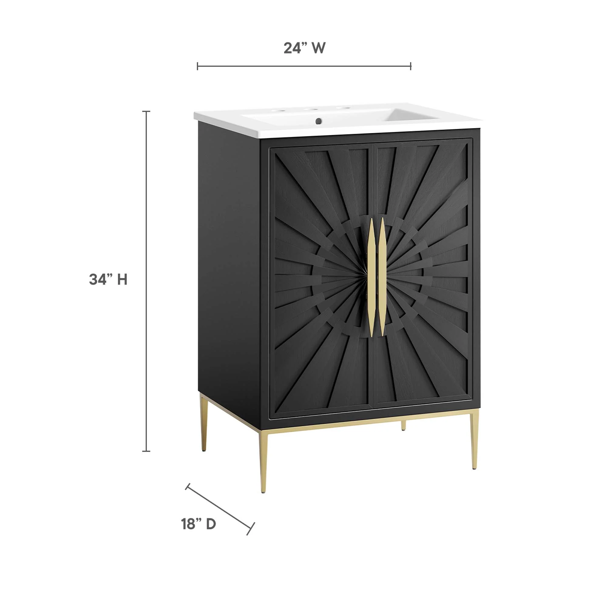 Awaken 24" Bathroom Vanity by Modway - Image 3