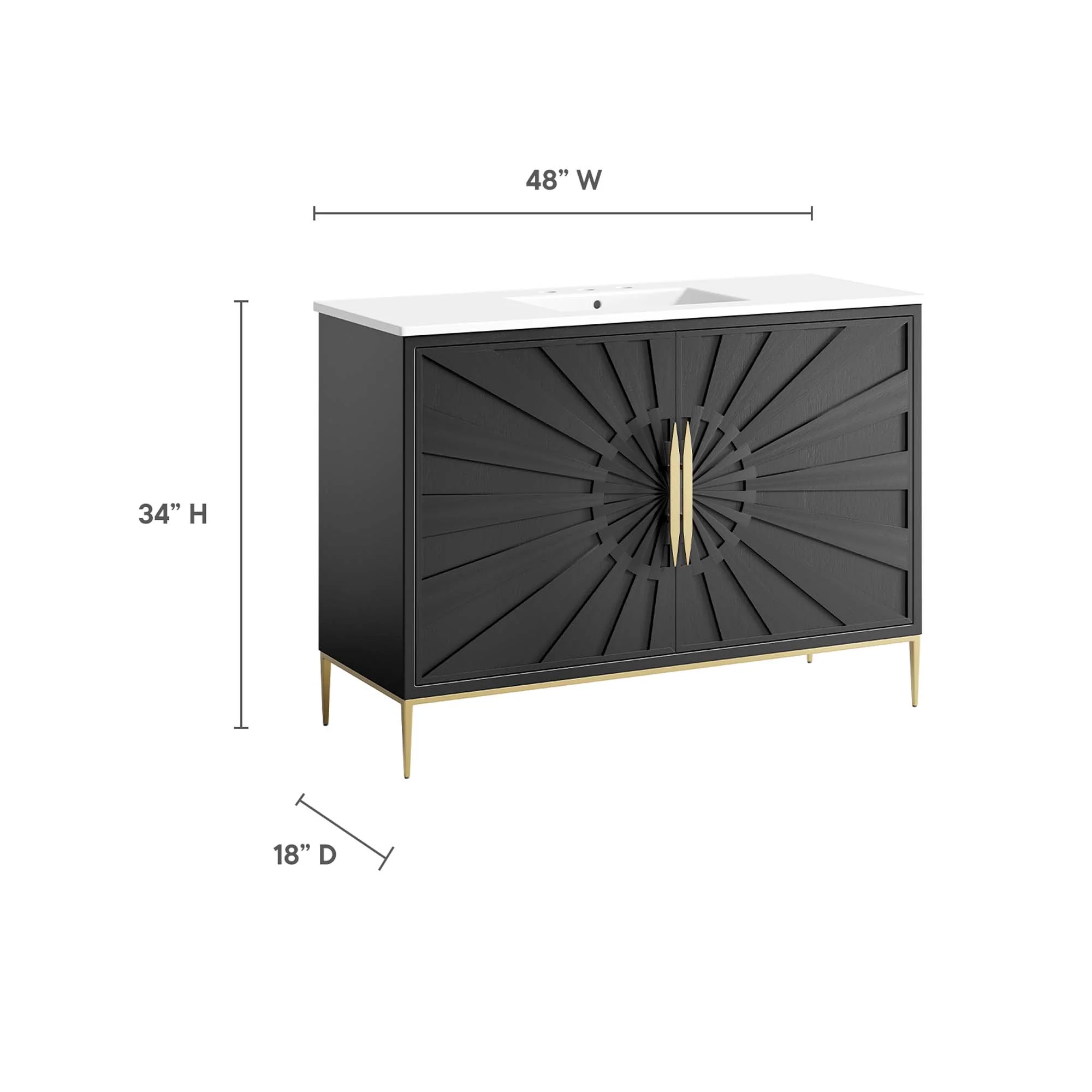 Awaken 48" Bathroom Vanity by Modway - Image 2