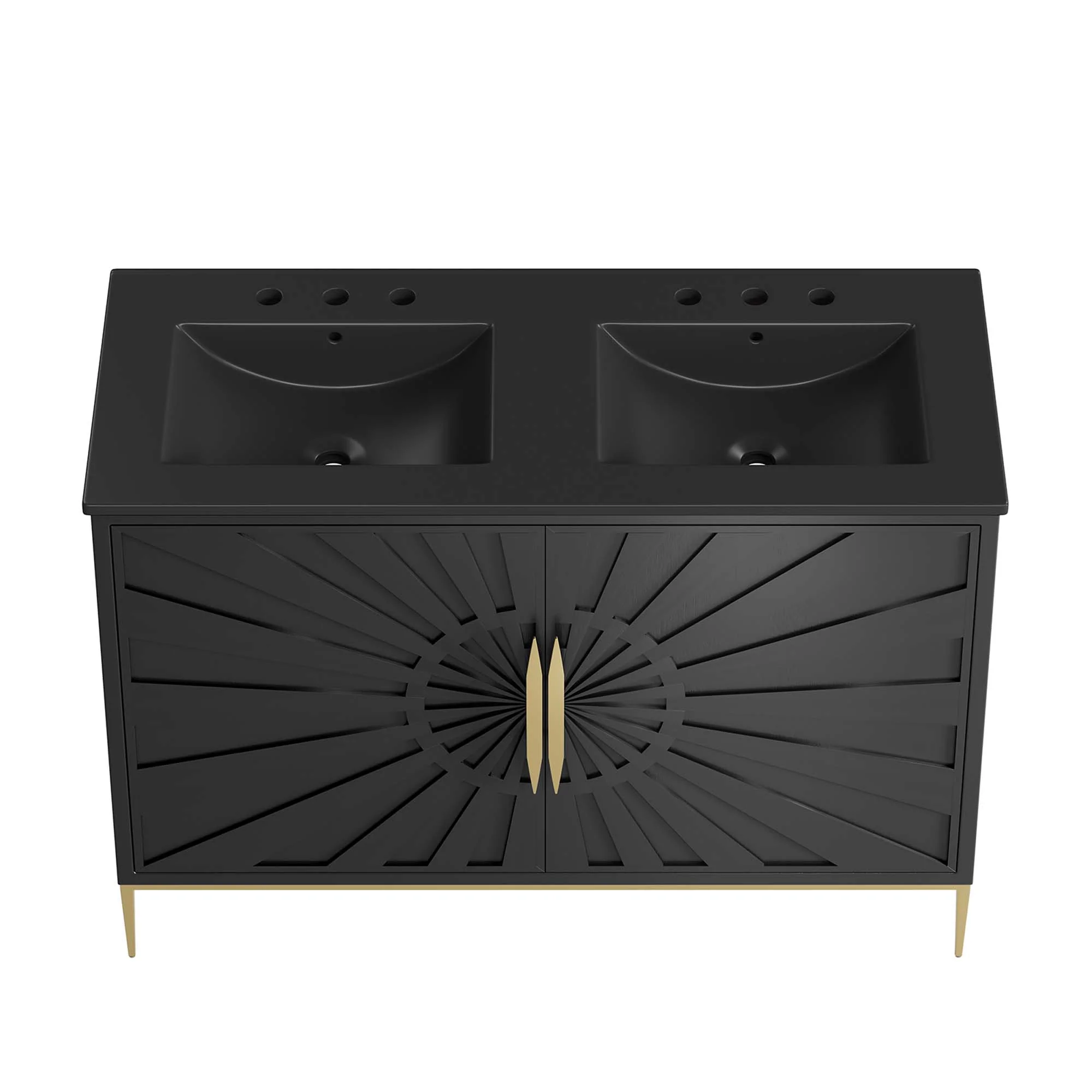 Awaken 48" Double Sink Bathroom Vanity by Modway - Image 5