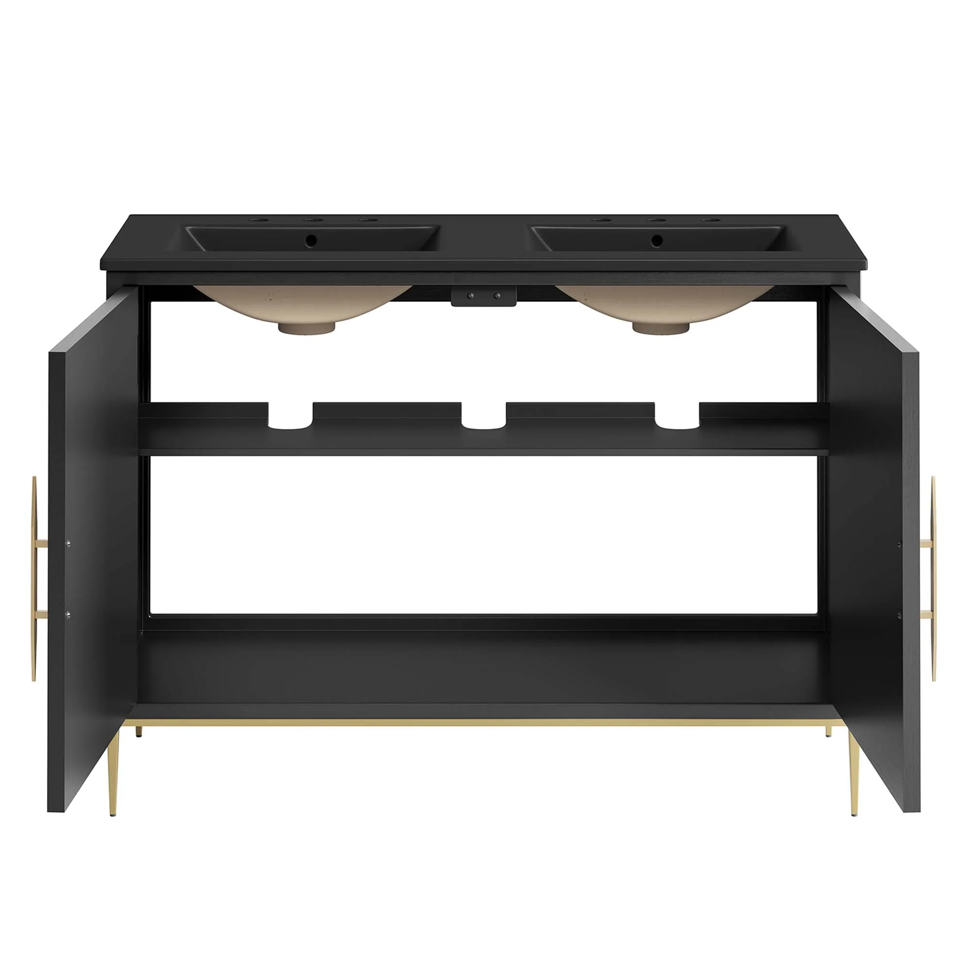 Awaken 48" Double Sink Bathroom Vanity by Modway - Image 7