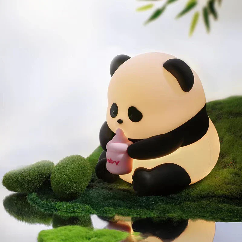 Axolotl Night Light Silicone Baby Night Lamp Touch Control USB Rechargeable Nursery - Image 8