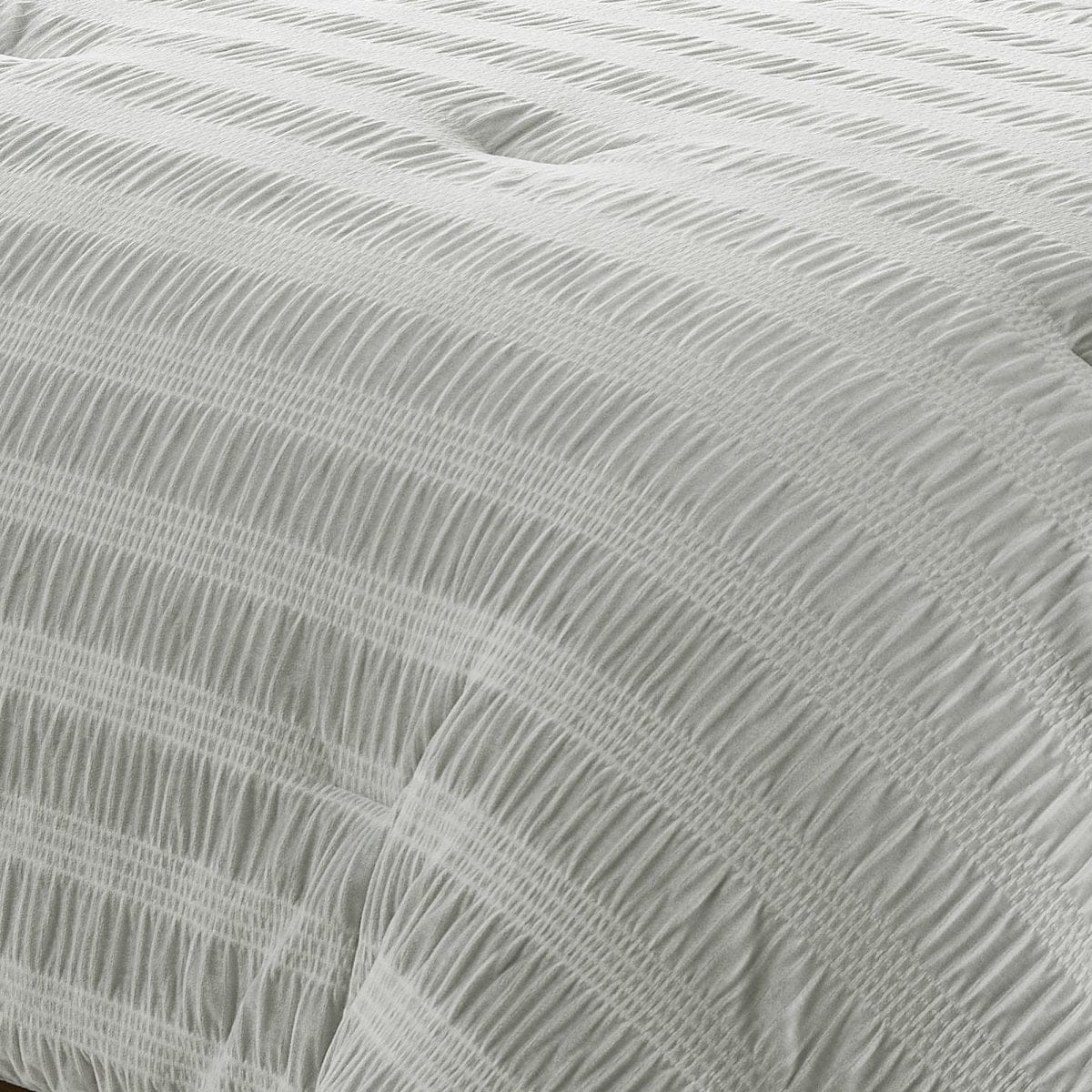 Azalea Ruched Velvet Stripe Comforter Set - Image 22