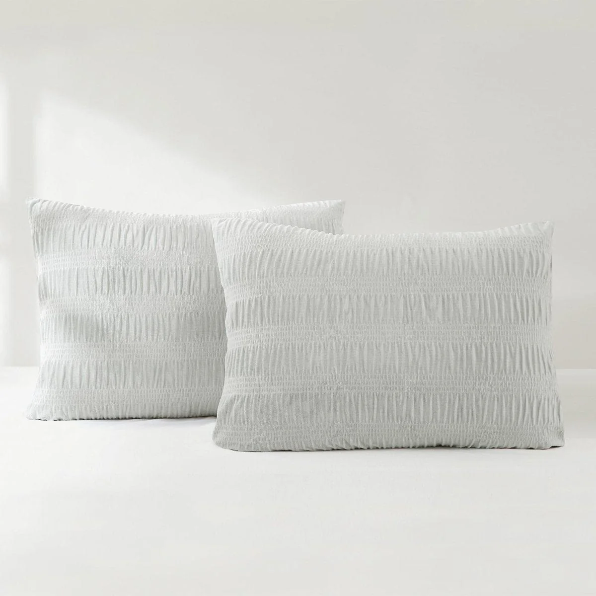 Azalea Ruched Velvet Stripe Comforter Set - Image 23