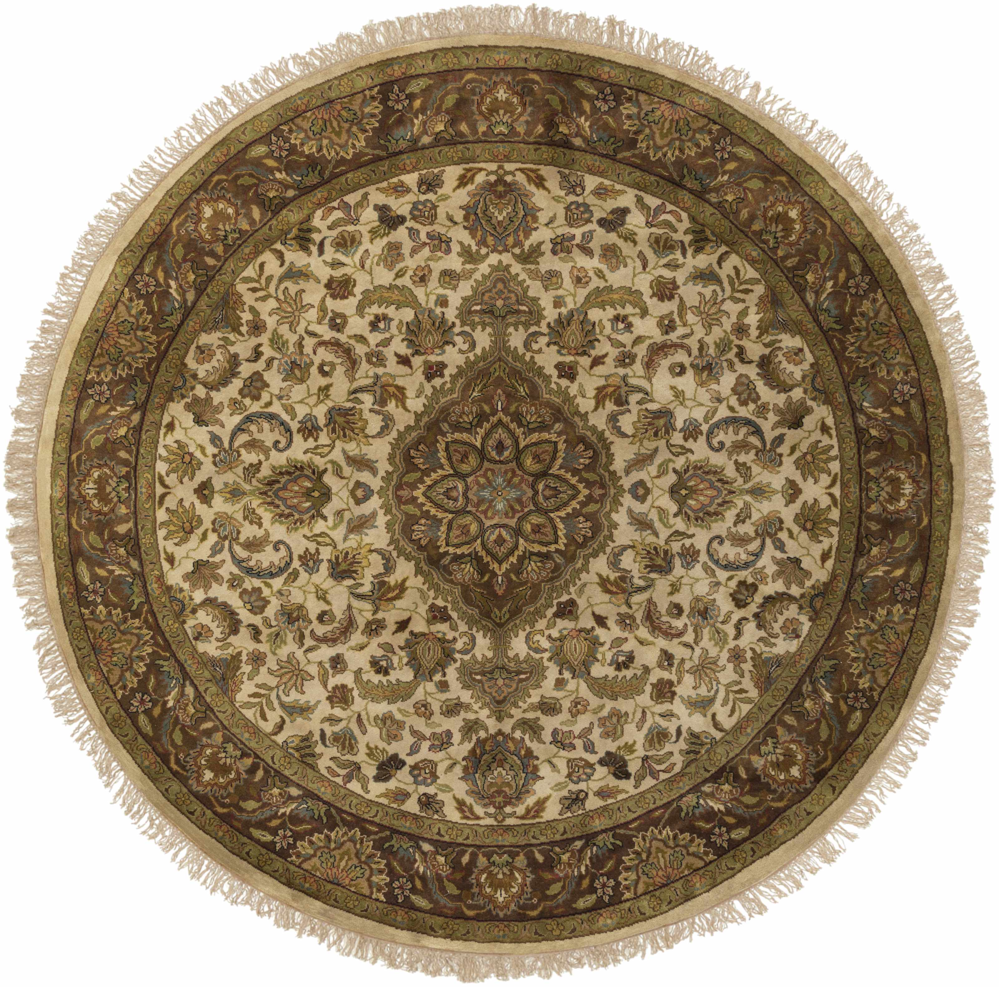 Azalia Premium Wool 8' Round Rug - Clearance - Image 3