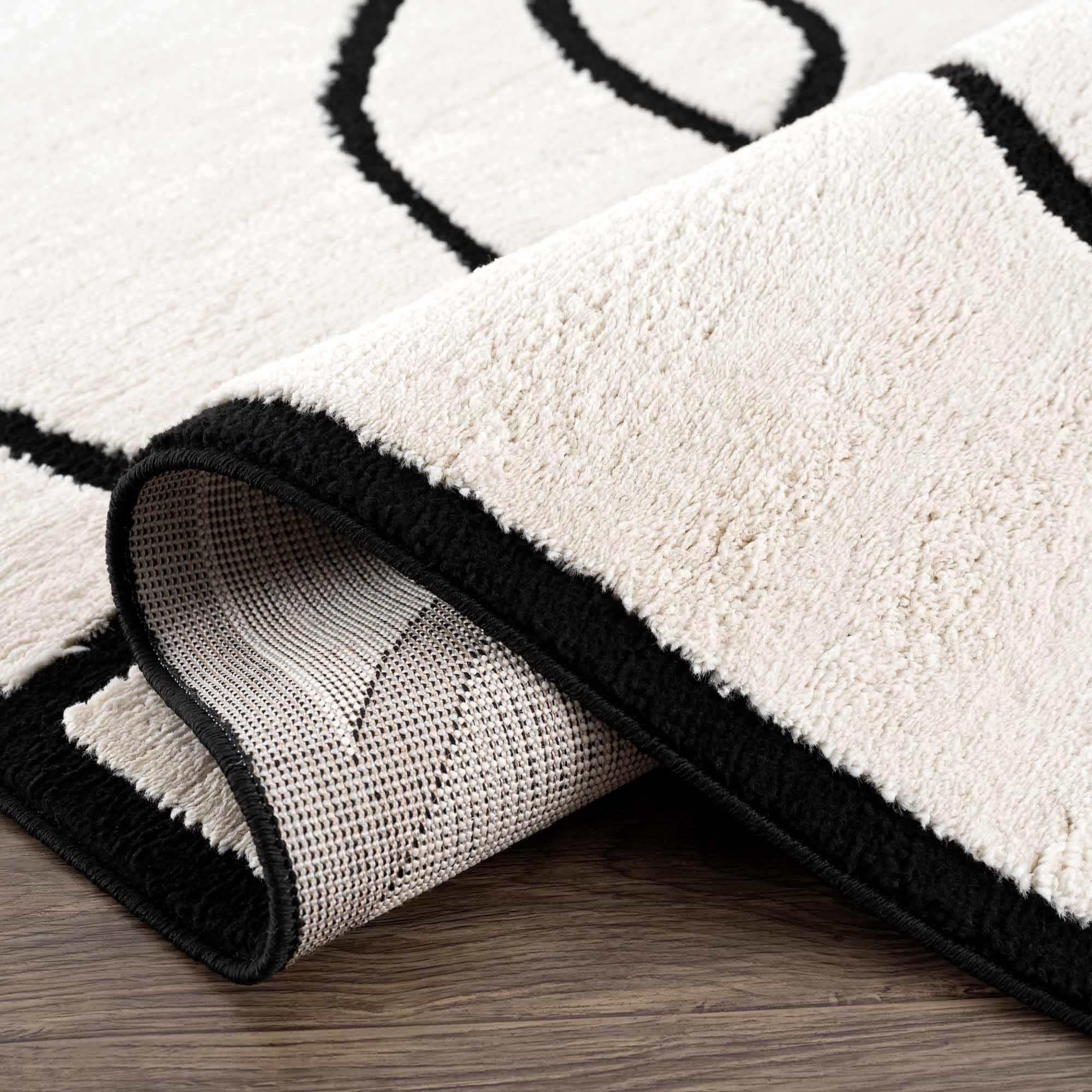 Azana Black & White Area Rug - Image 10