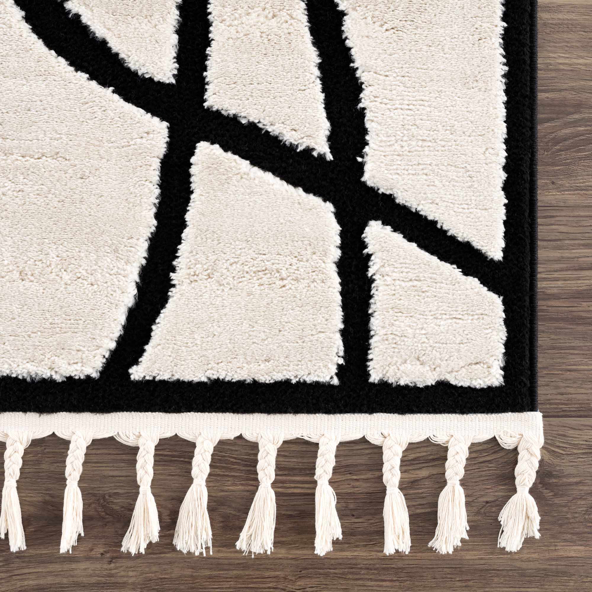 Azana Black & White Area Rug - Image 11