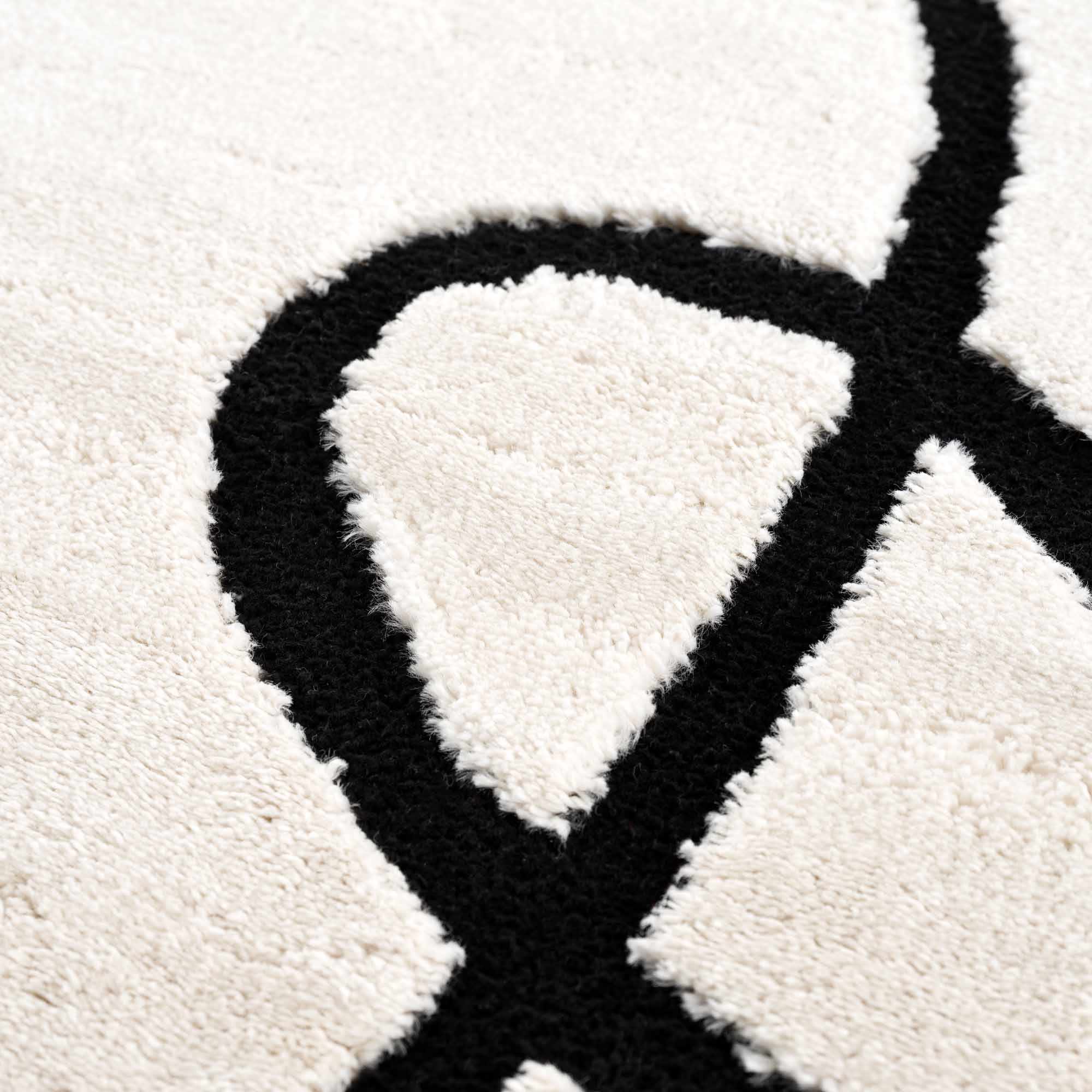 Azana Black & White Area Rug - Image 13