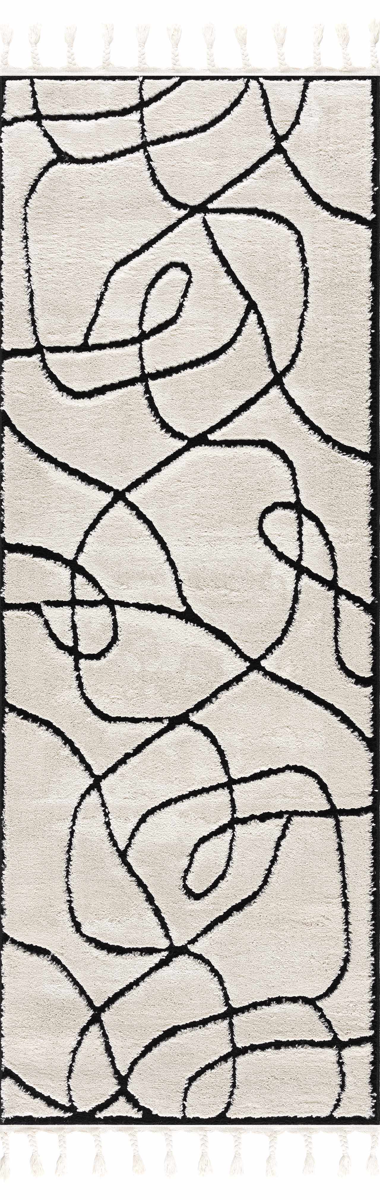 Azana Black & White Area Rug - Image 7