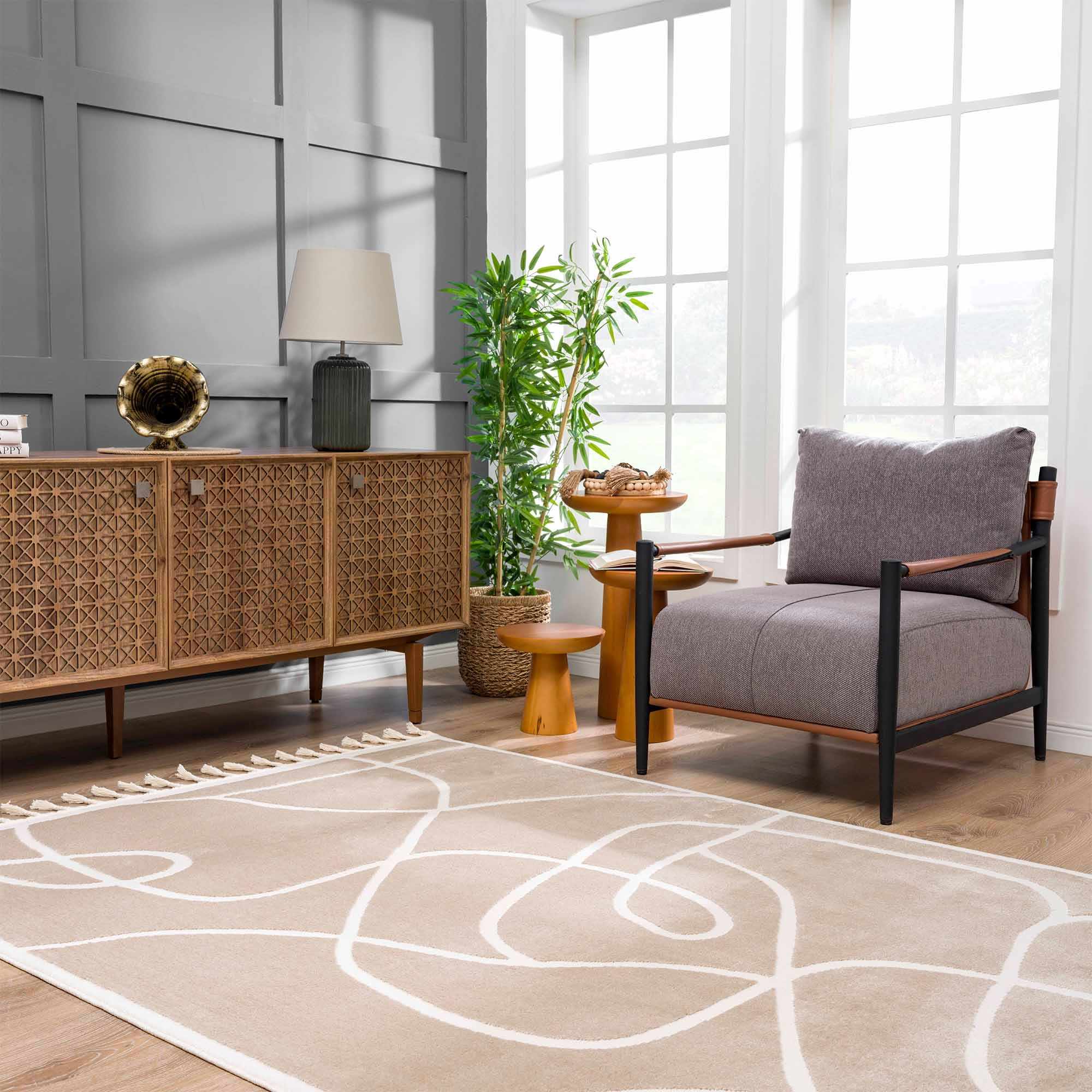Azana Cream Area Rug - Clearance - Image 17