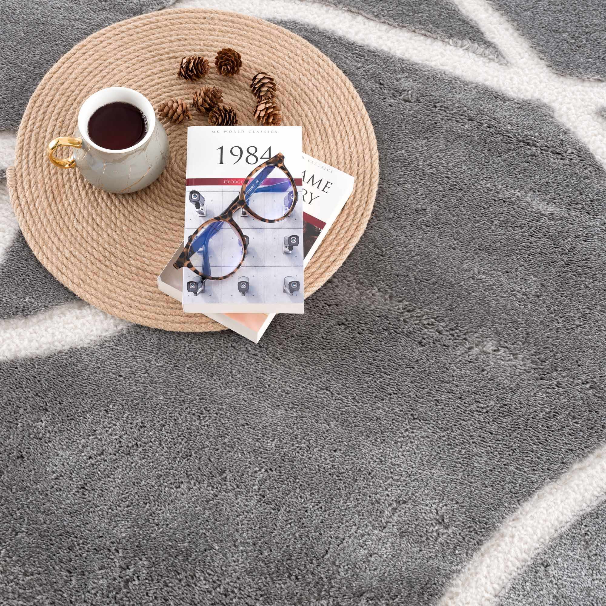 Azana Modern Gray Area Rug - Clearance - Image 16