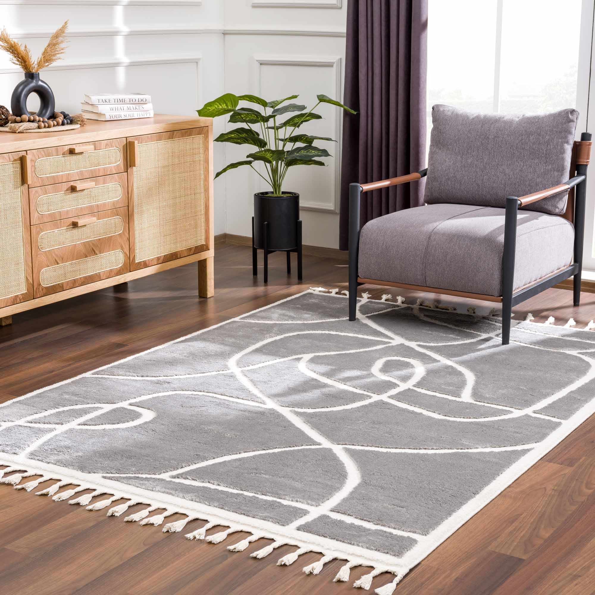 Azana Modern Gray Area Rug - Clearance - Image 18