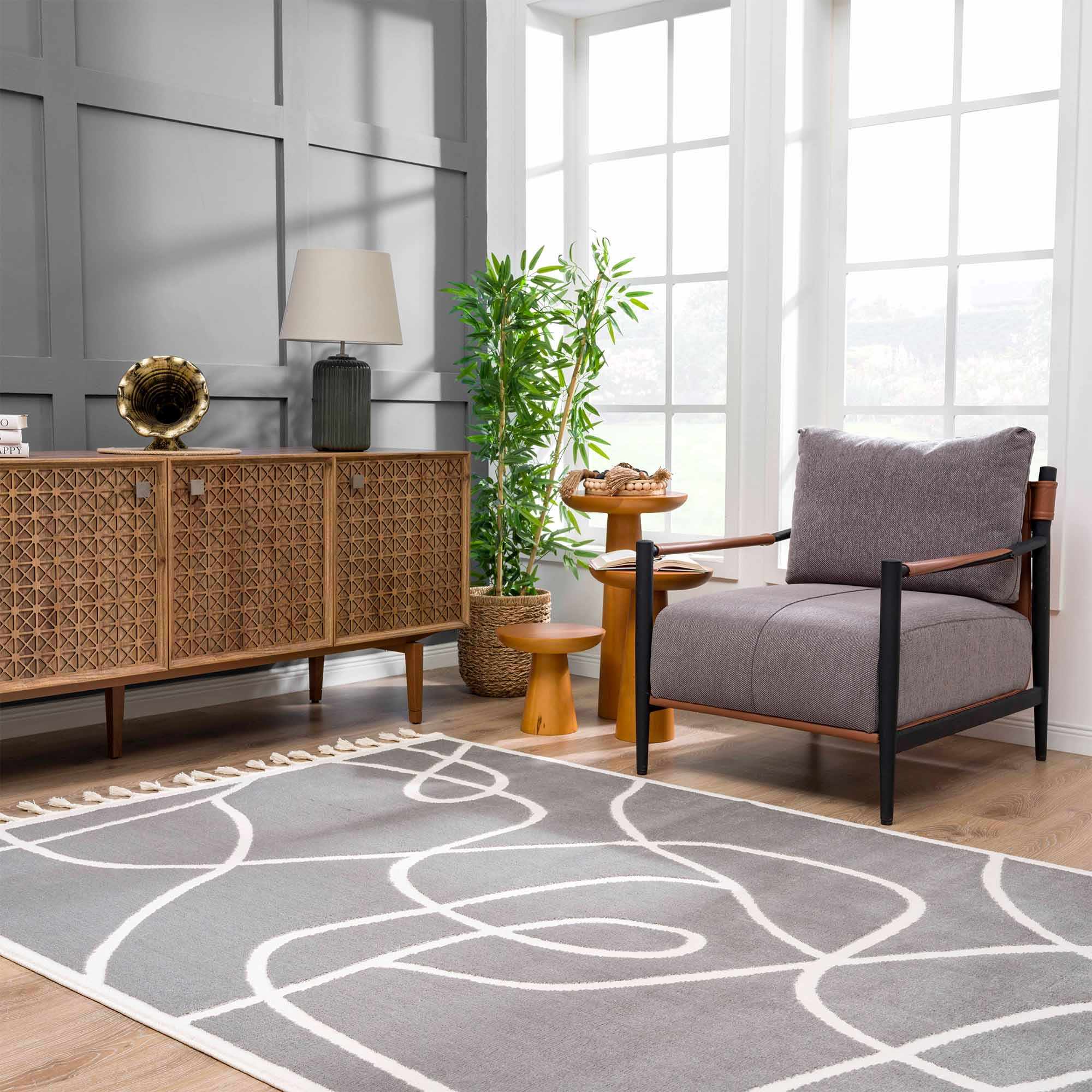 Azana Modern Gray Area Rug - Clearance - Image 19