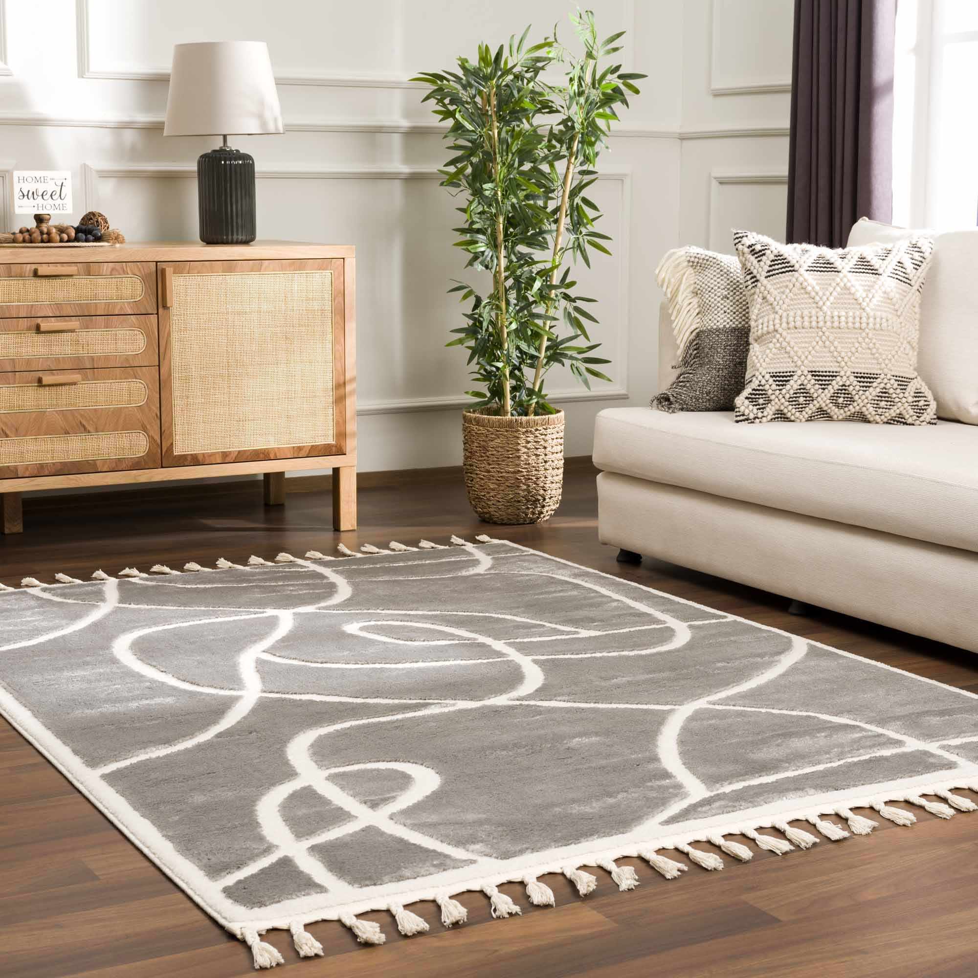 Azana Modern Gray Area Rug - Clearance - Image 2