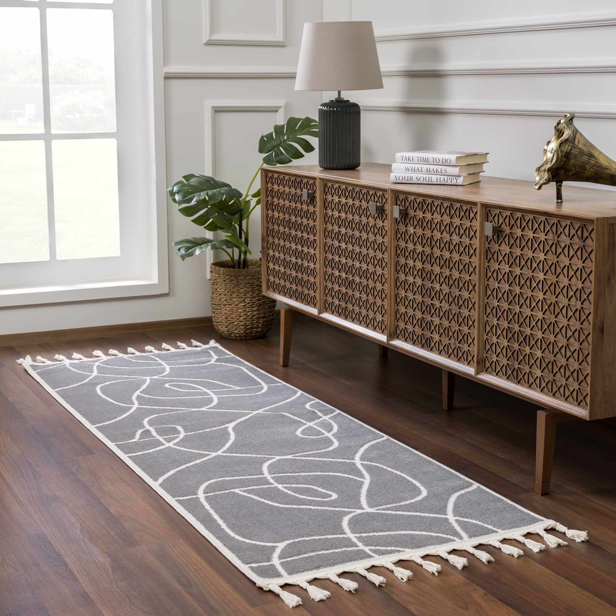 Azana Modern Gray Area Rug - Clearance - Image 3