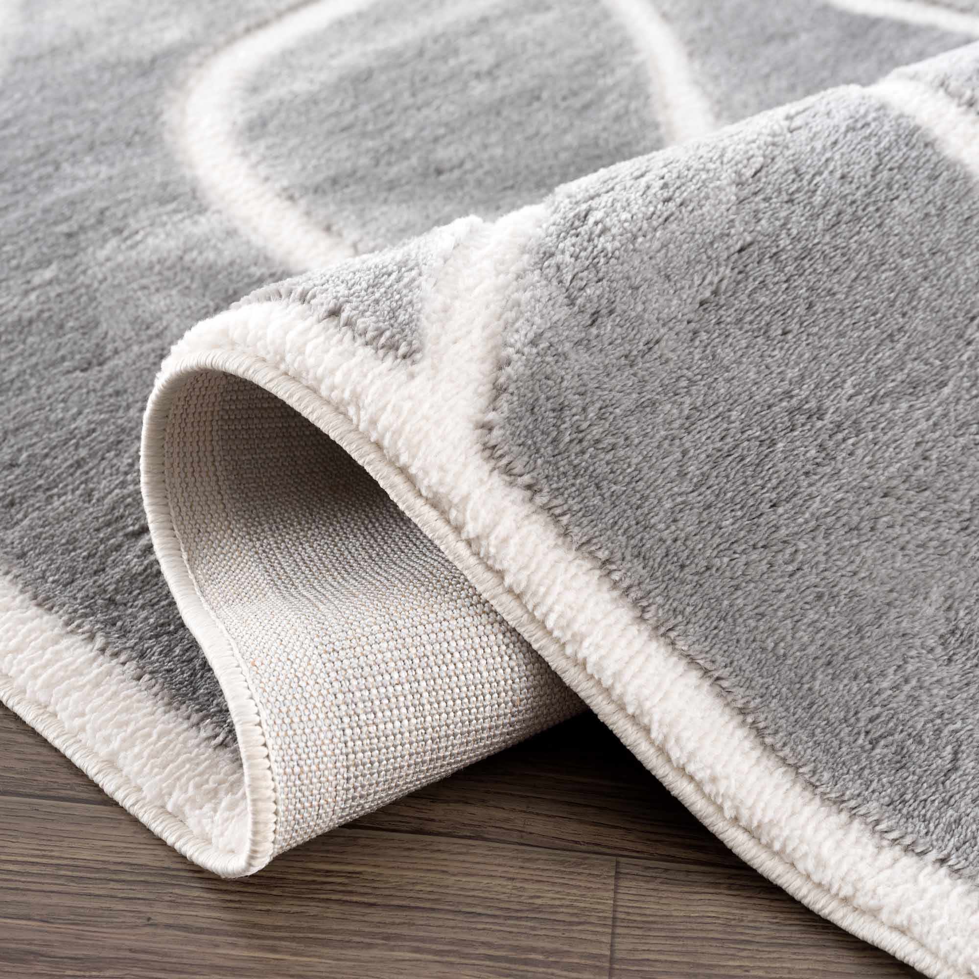 Azana Modern Gray Area Rug - Clearance - Image 7