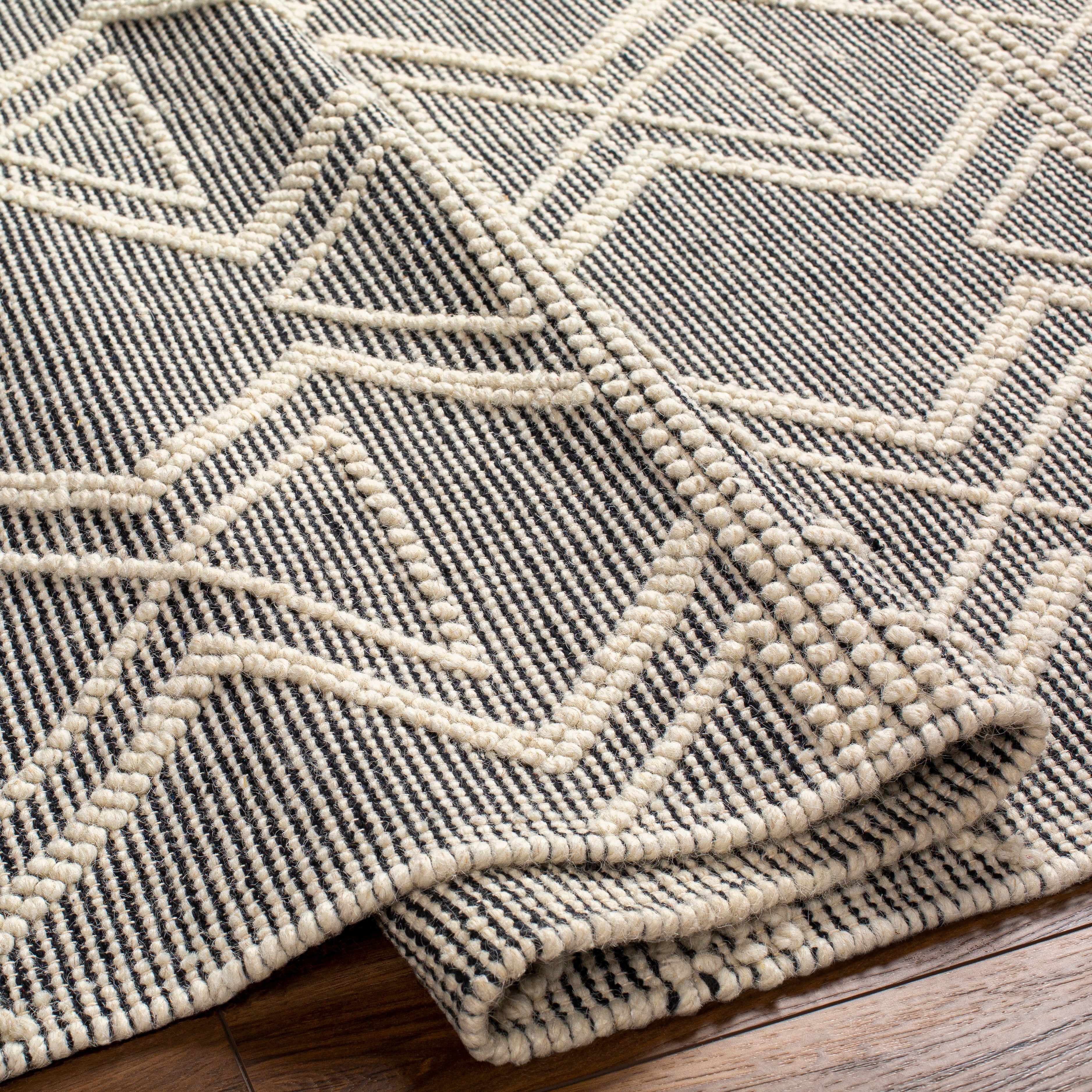 Aziel Wool Rug with Tassels - Clearance - Image 6