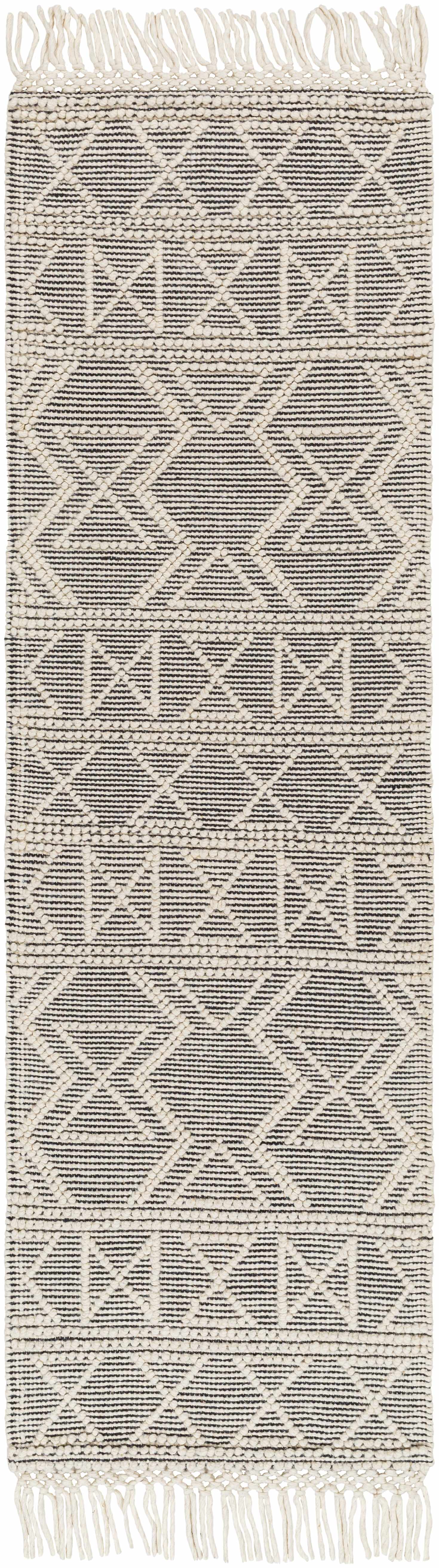 Aziel Wool Rug with Tassels - Clearance - Image 8