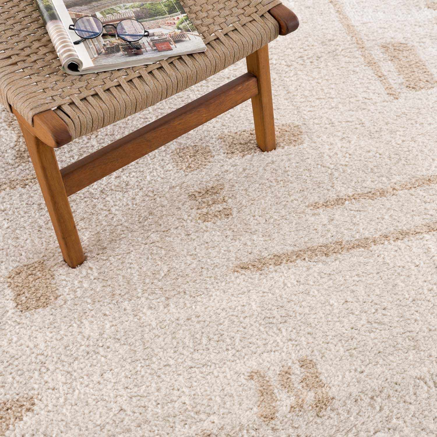 Azriel Beige Washable Area Rug - Image 10