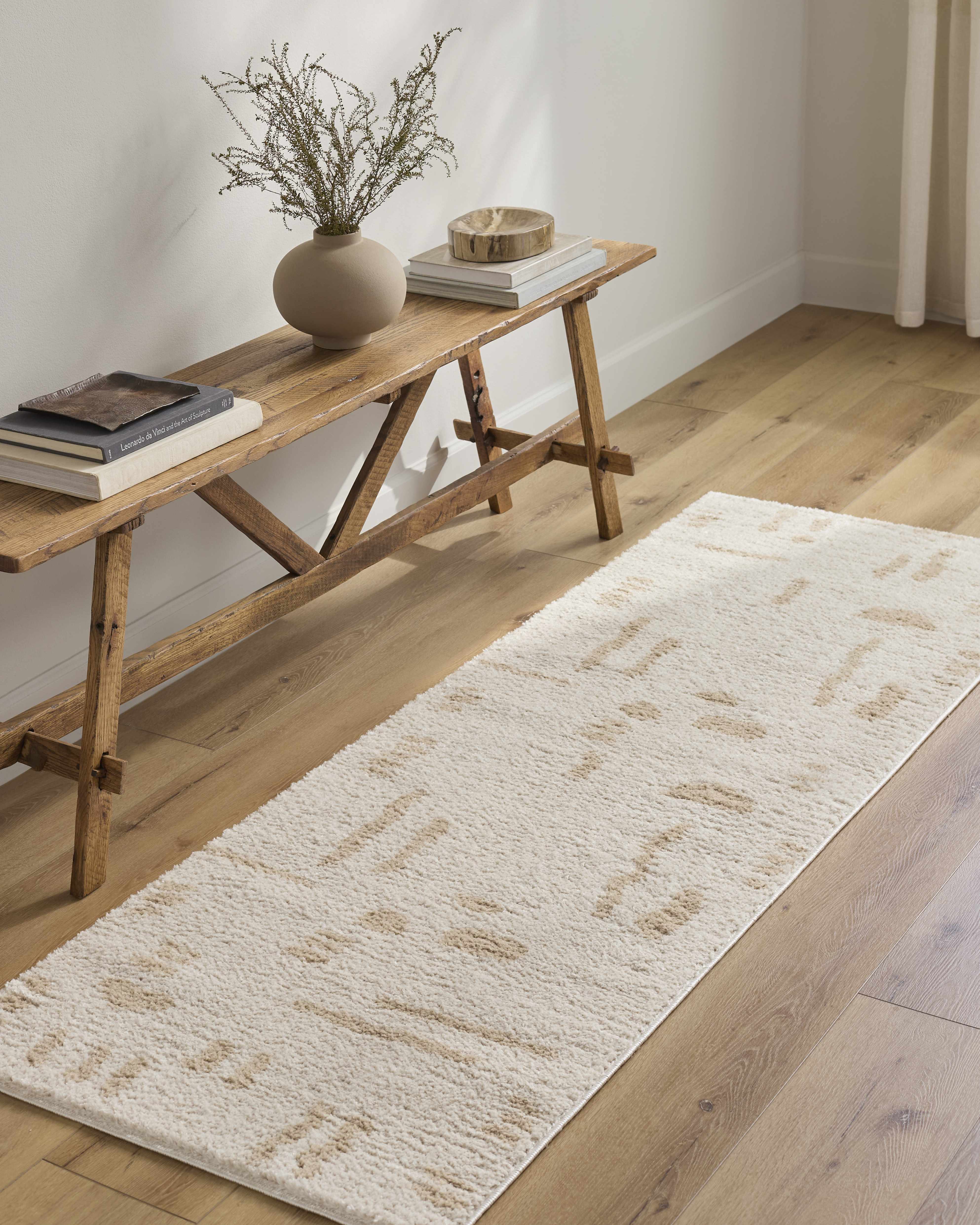 Azriel Beige Washable Area Rug - Image 11