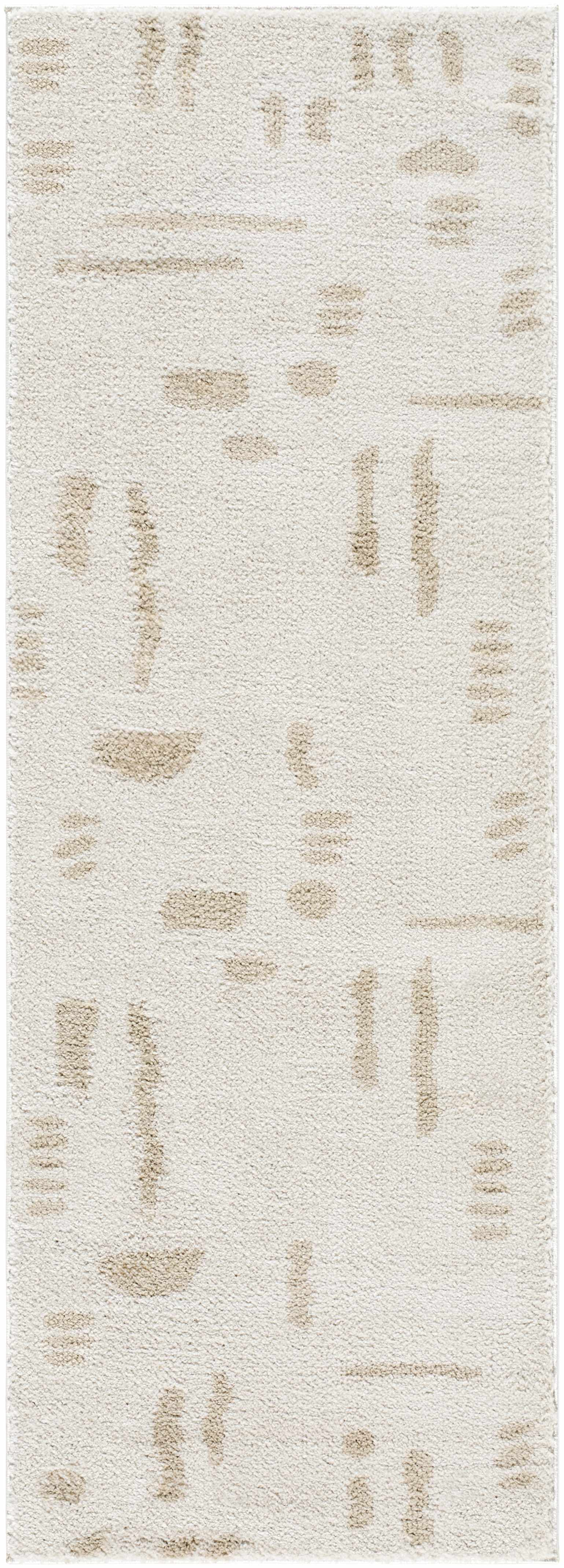Azriel Beige Washable Area Rug - Image 12
