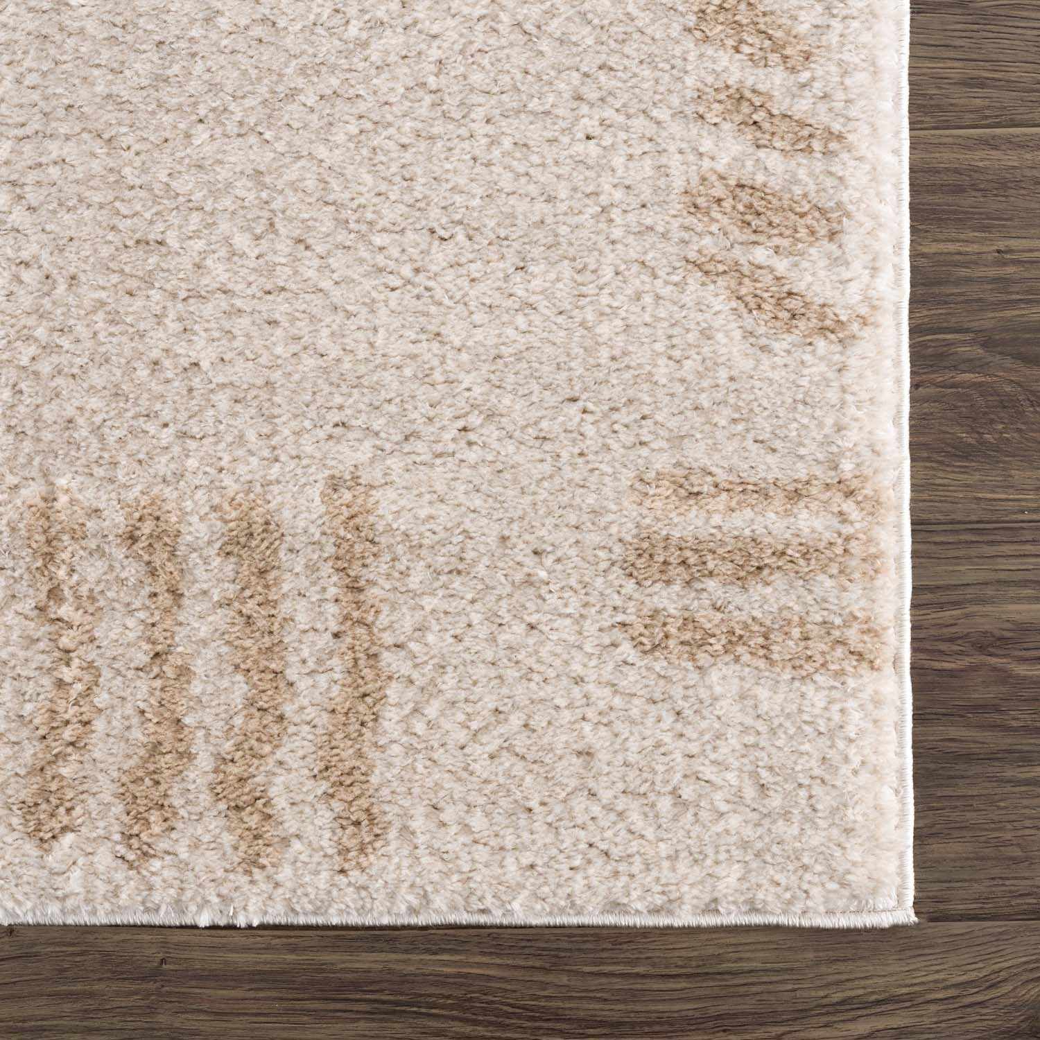 Azriel Beige Washable Area Rug - Image 4
