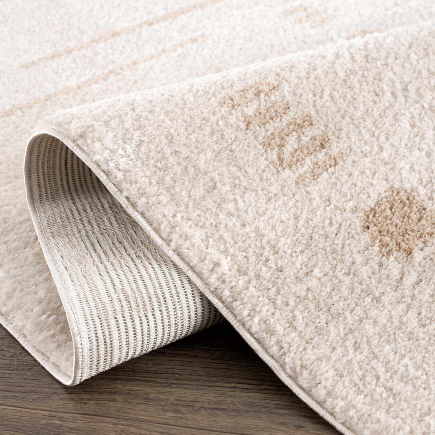 Azriel Beige Washable Area Rug - Image 6