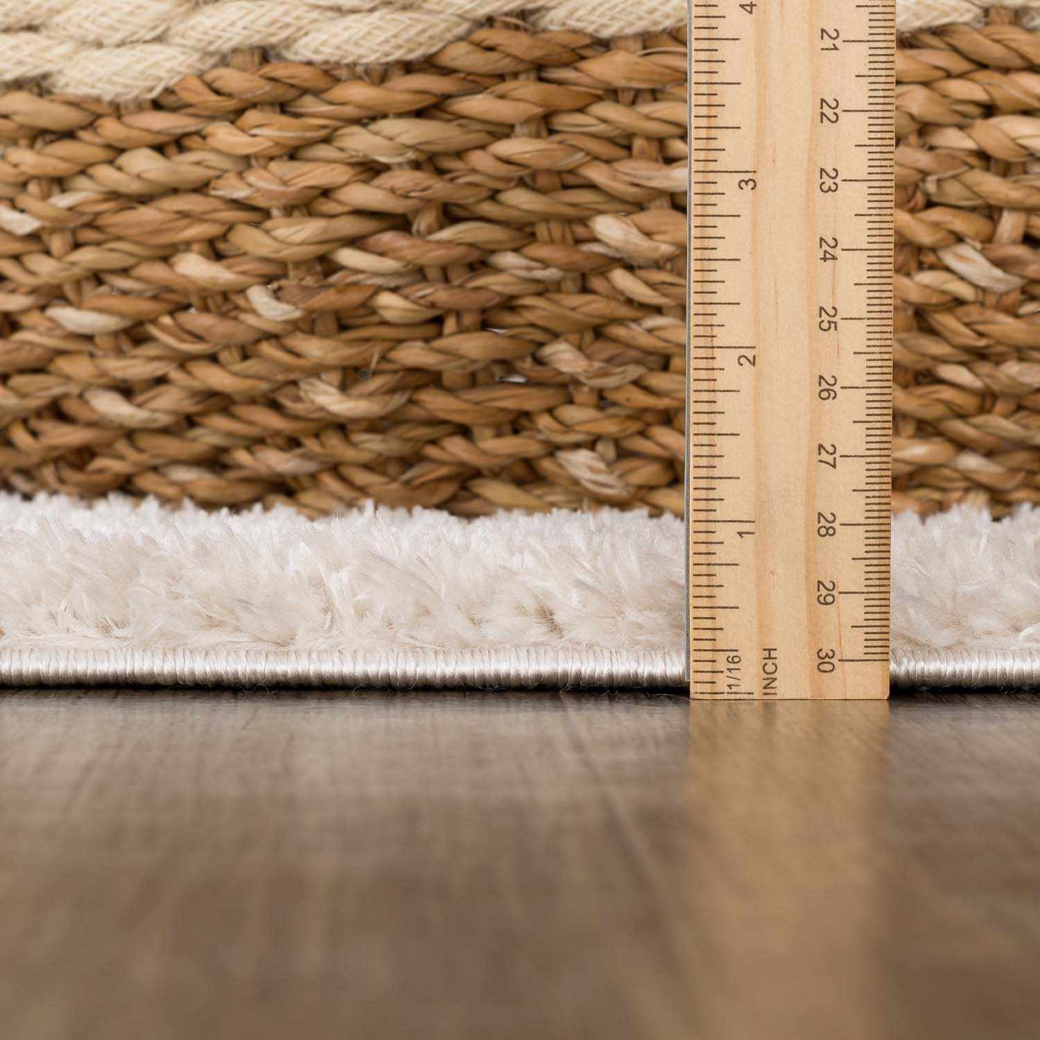 Azriel Beige Washable Area Rug - Image 9