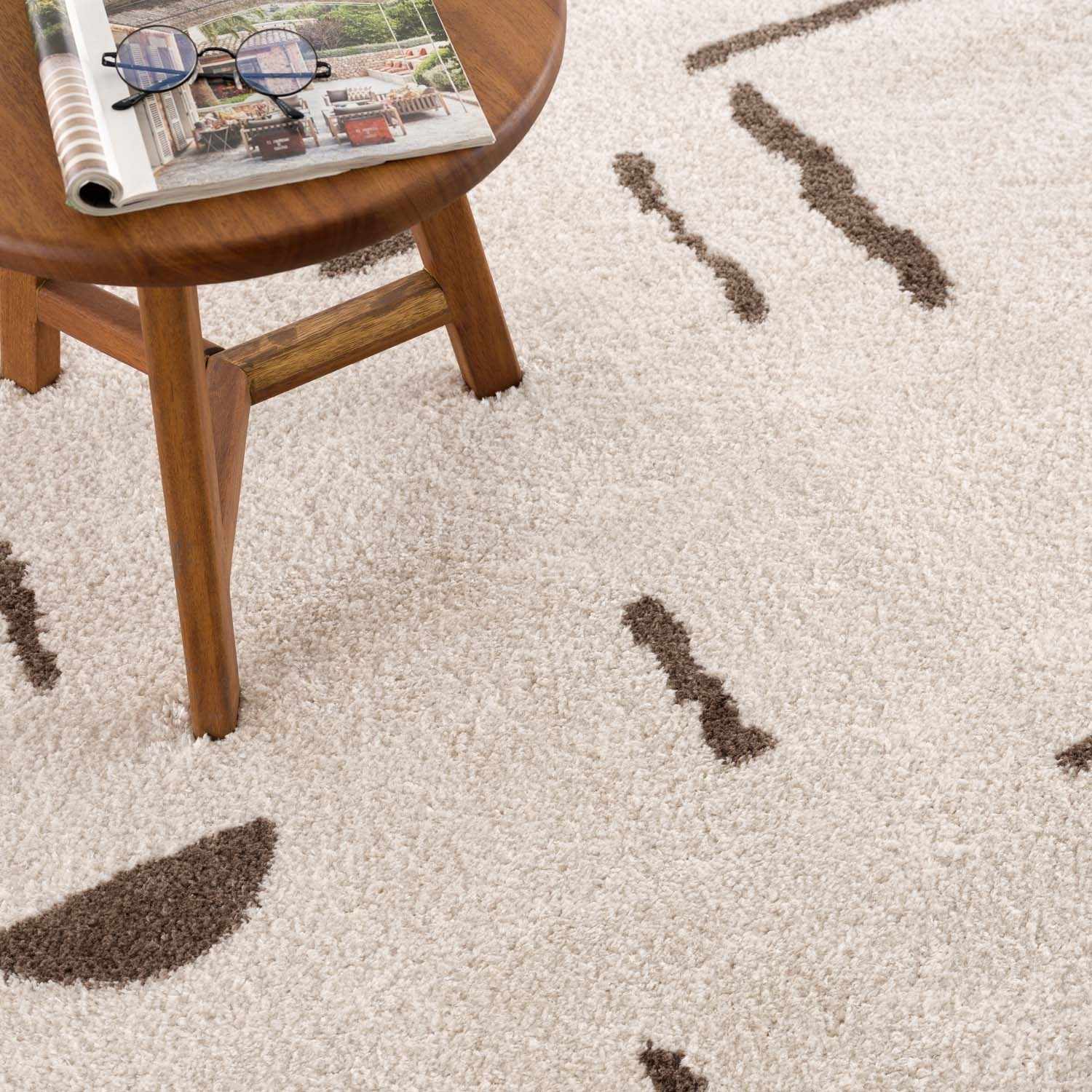 Azriel Brown Washable Area Rug - Image 10