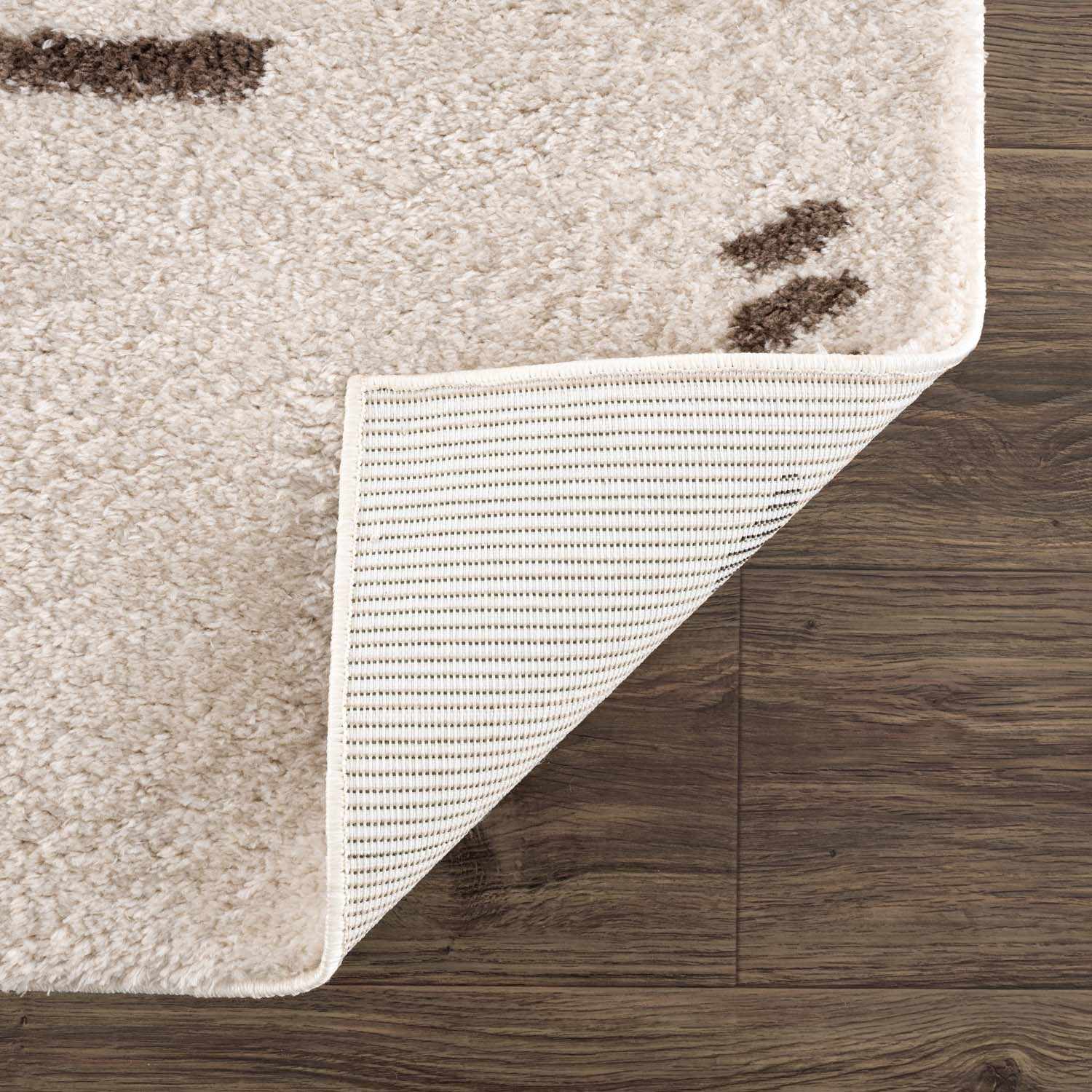 Azriel Brown Washable Area Rug - Image 5